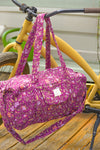 Plum Duffle Bag