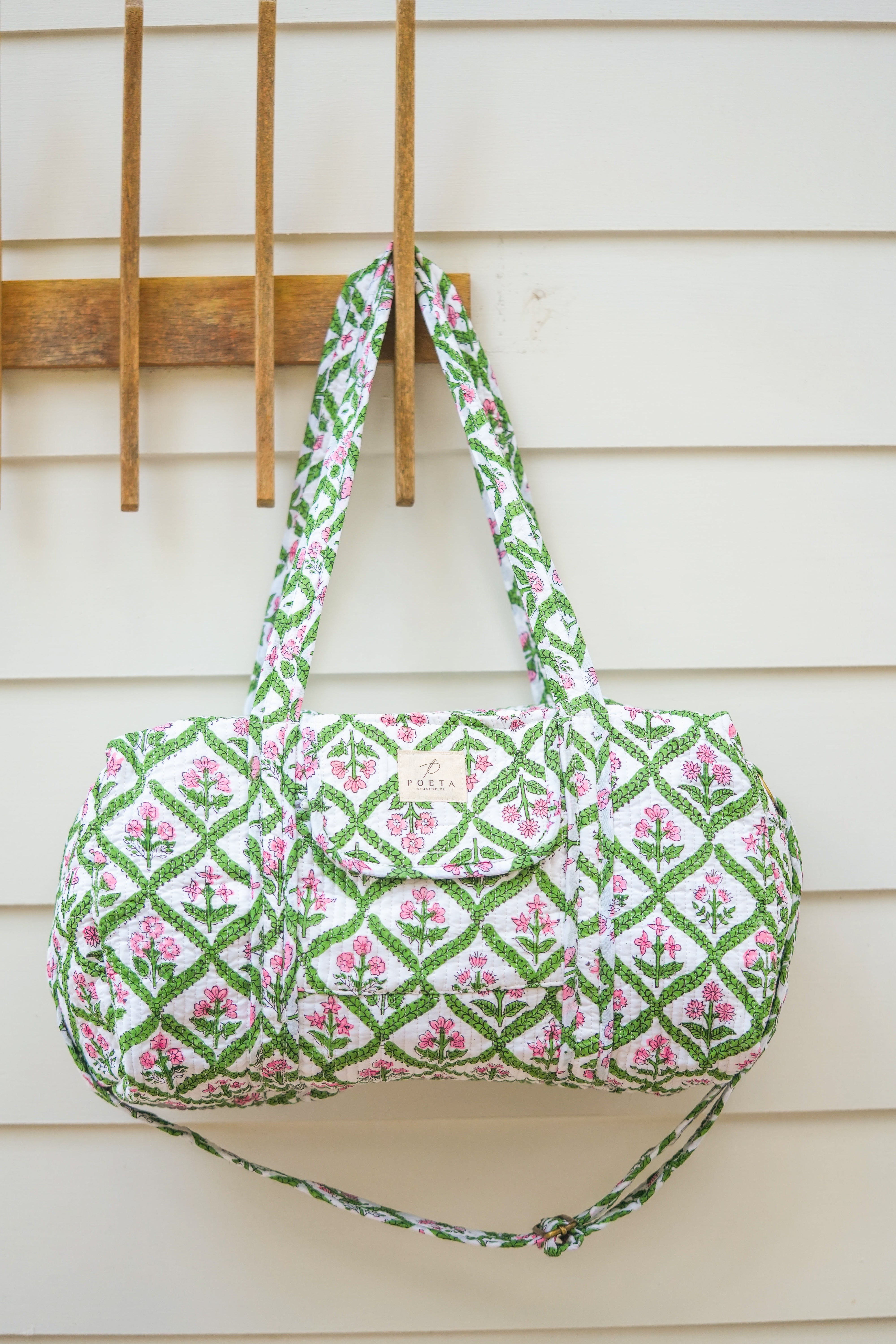 Garden Lattice Duffle Bag