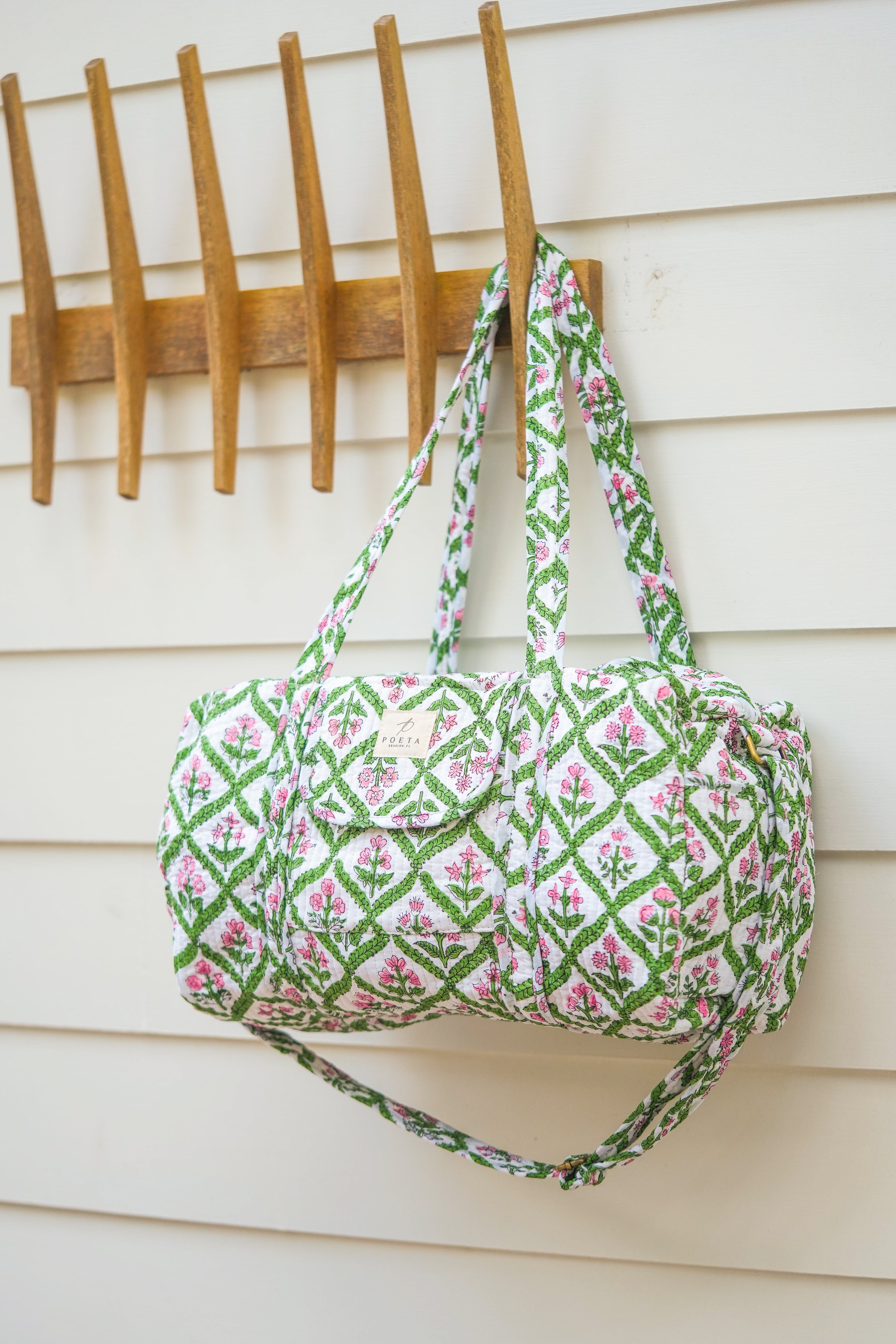 Garden Lattice Duffle Bag