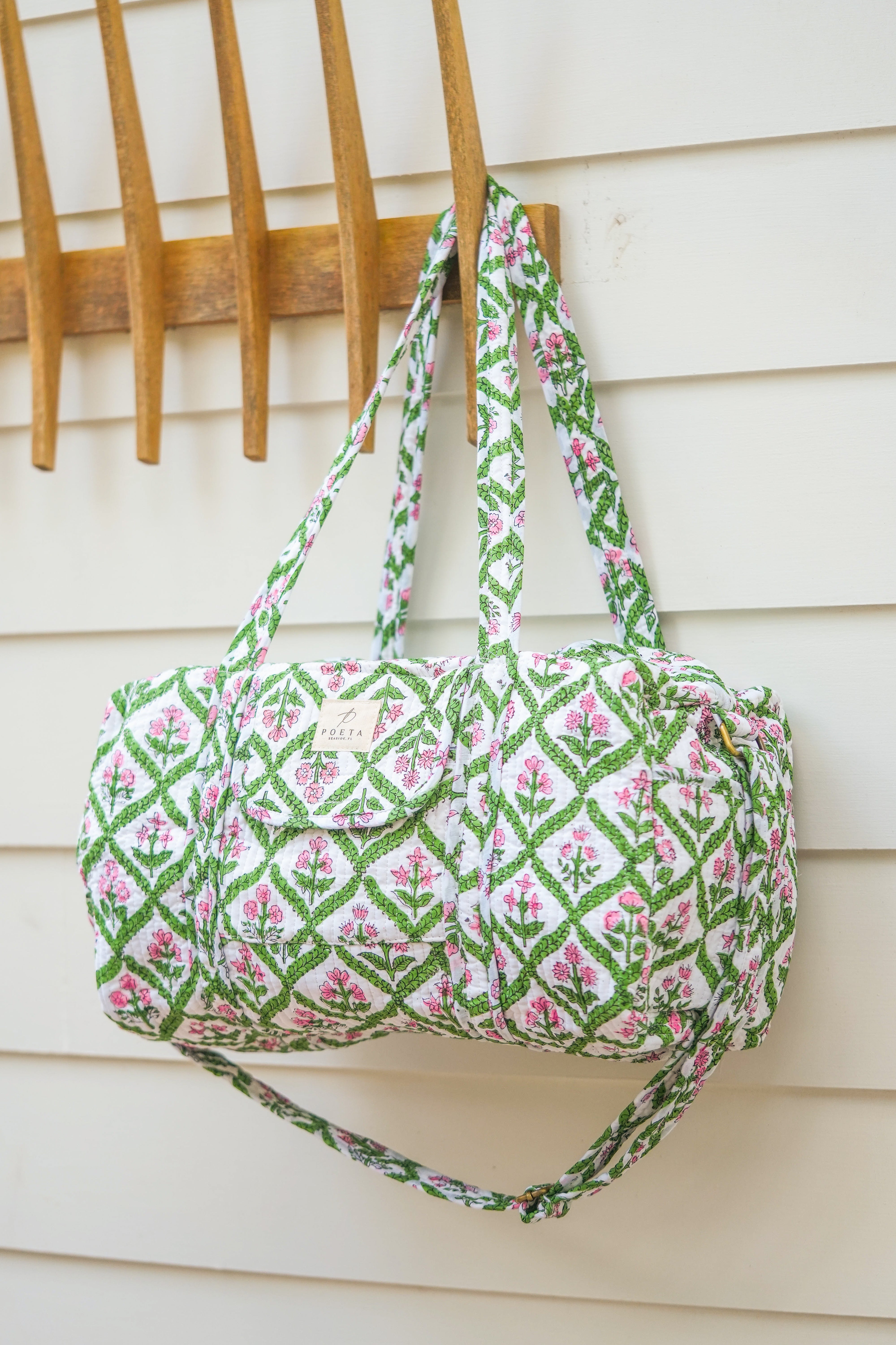 Garden Lattice Duffle Bag