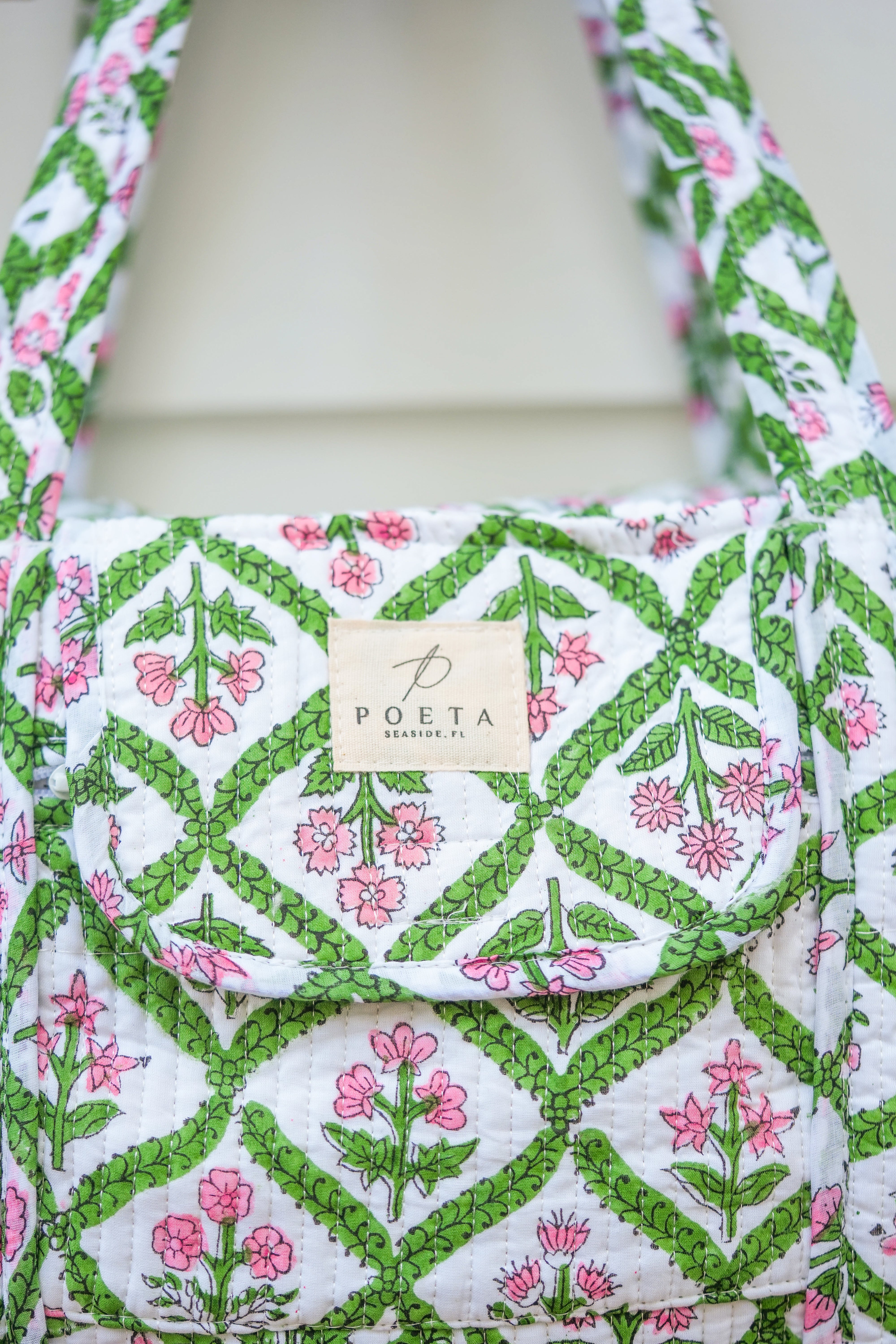 Garden Lattice Duffle Bag