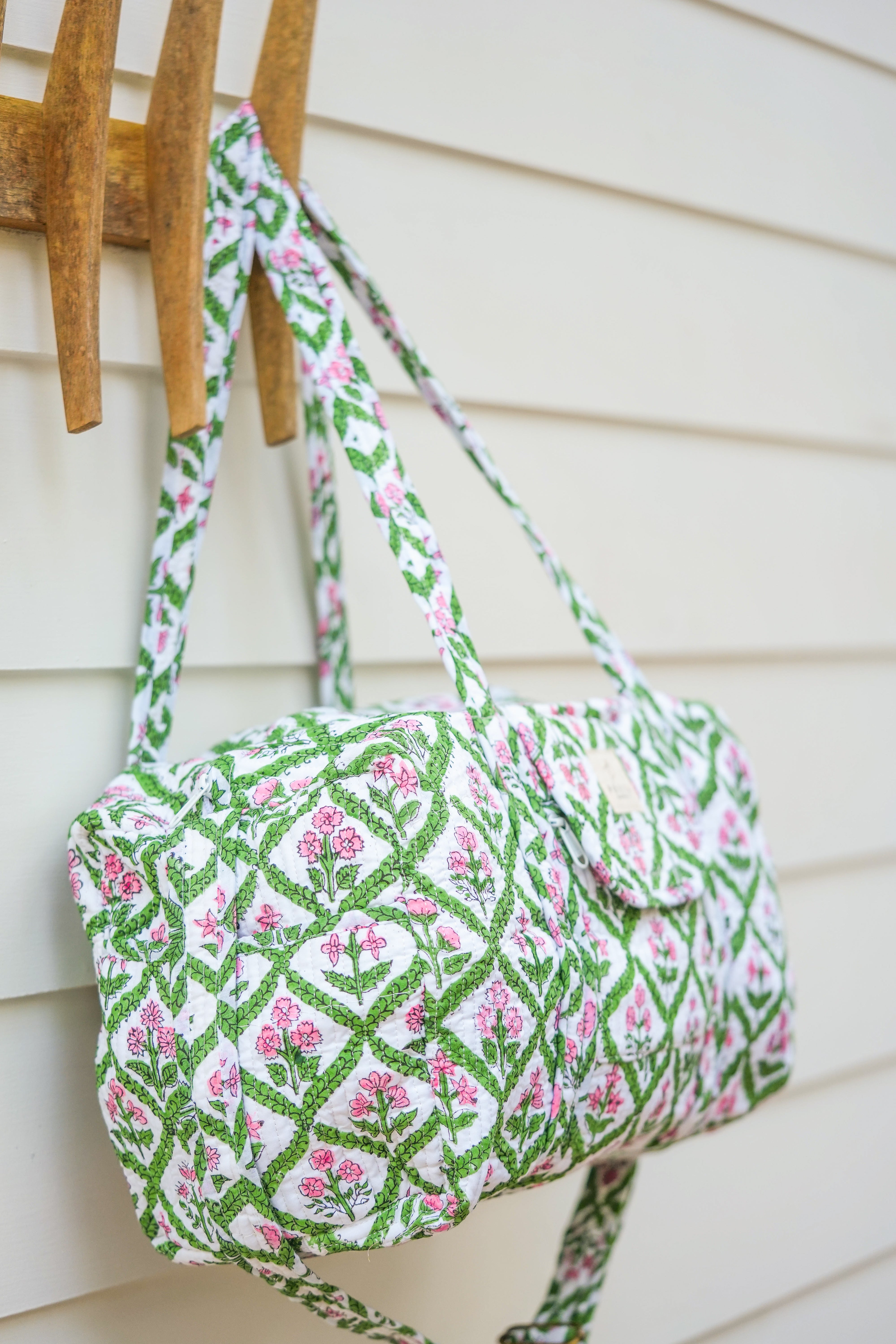 Garden Lattice Duffle Bag