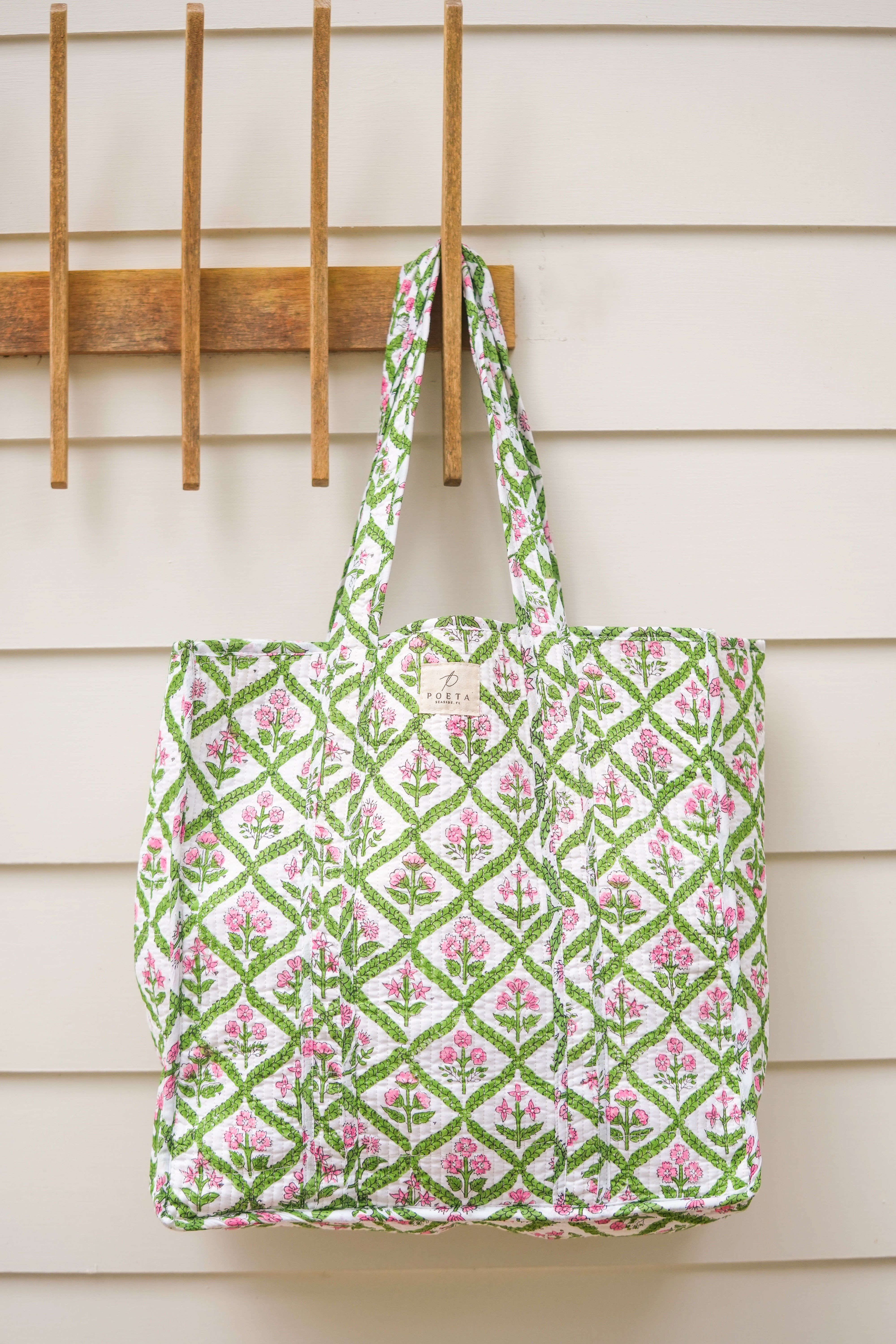 Garden Lattice Tote