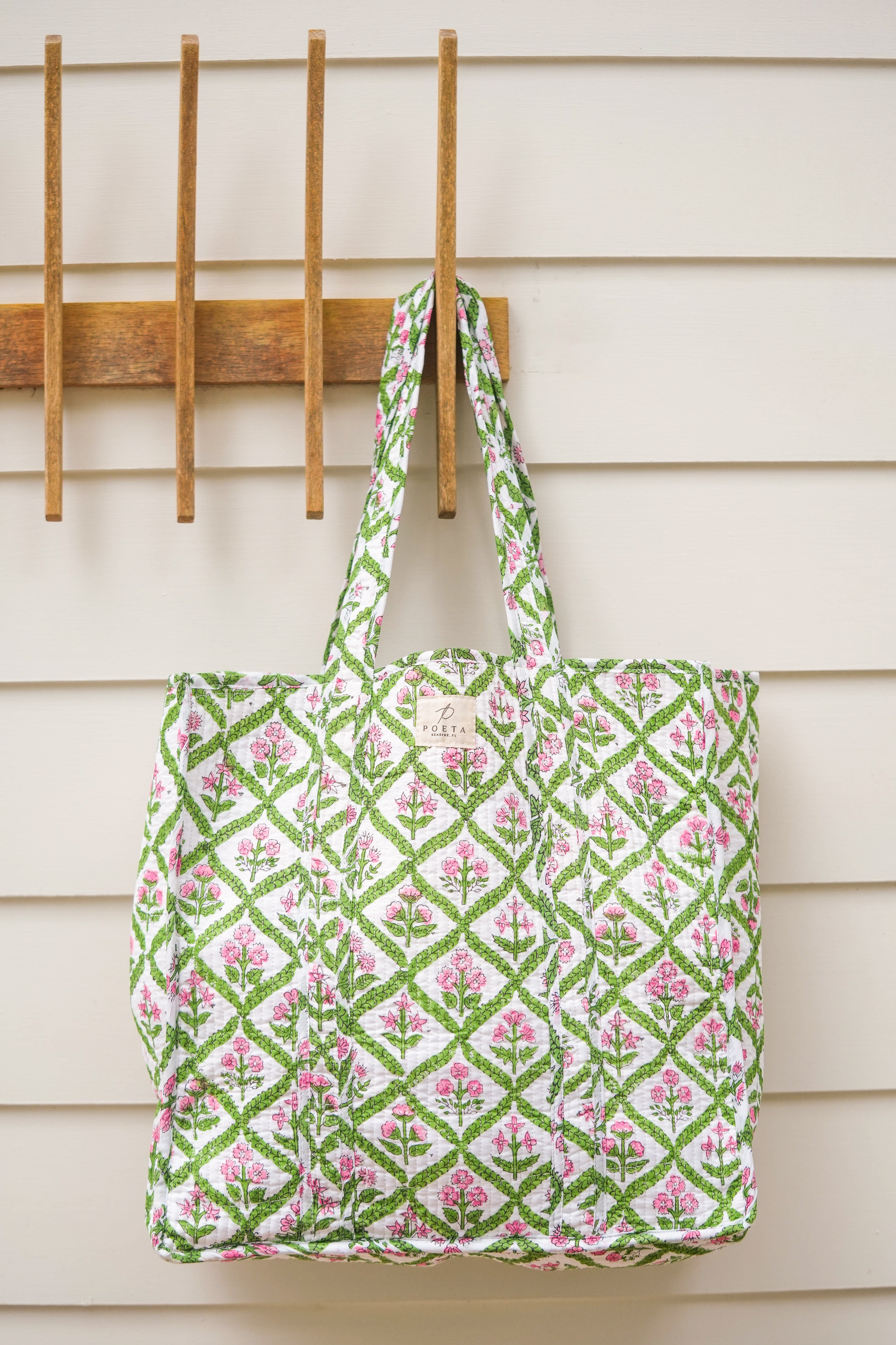 Garden Lattice Tote