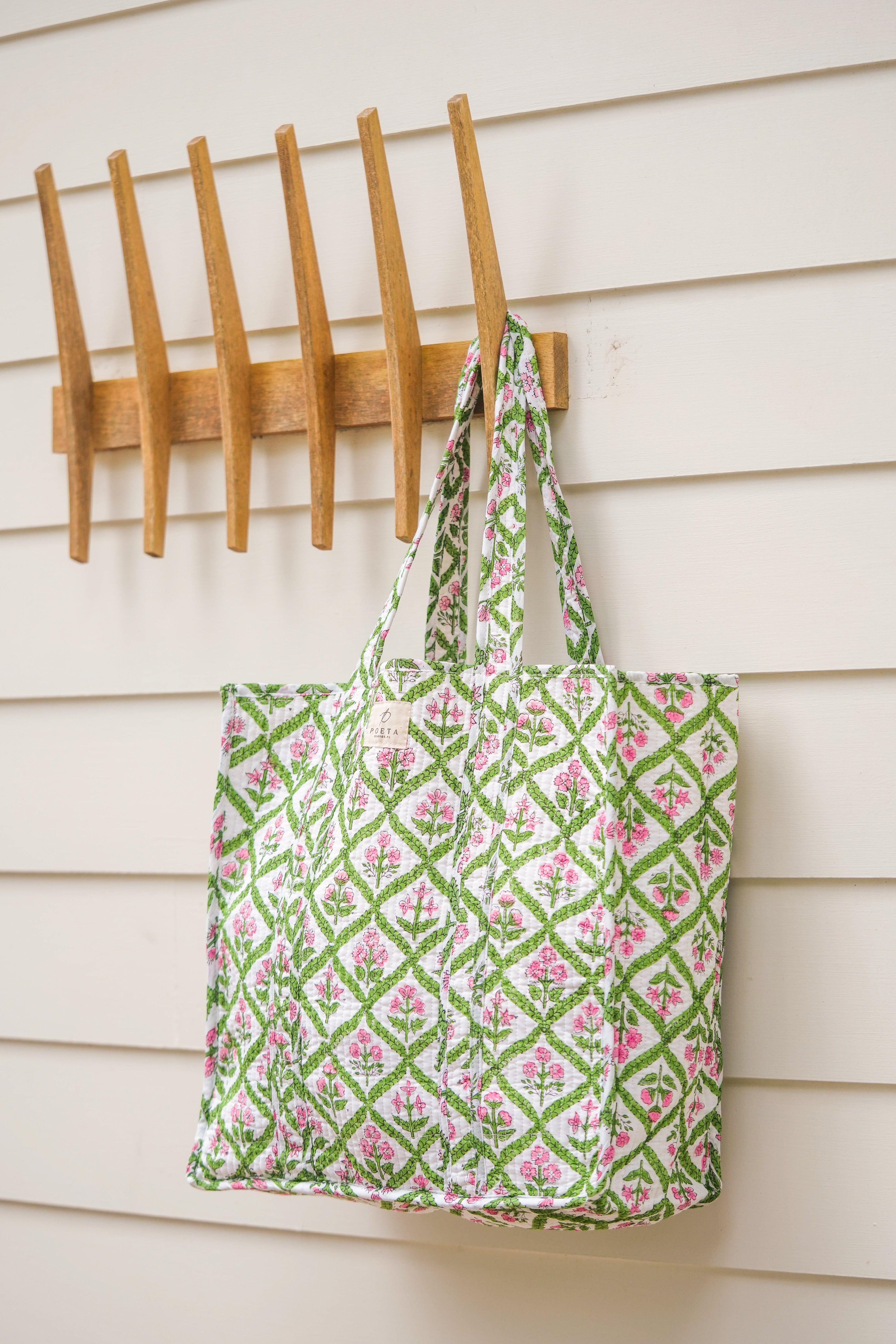Garden Lattice Tote