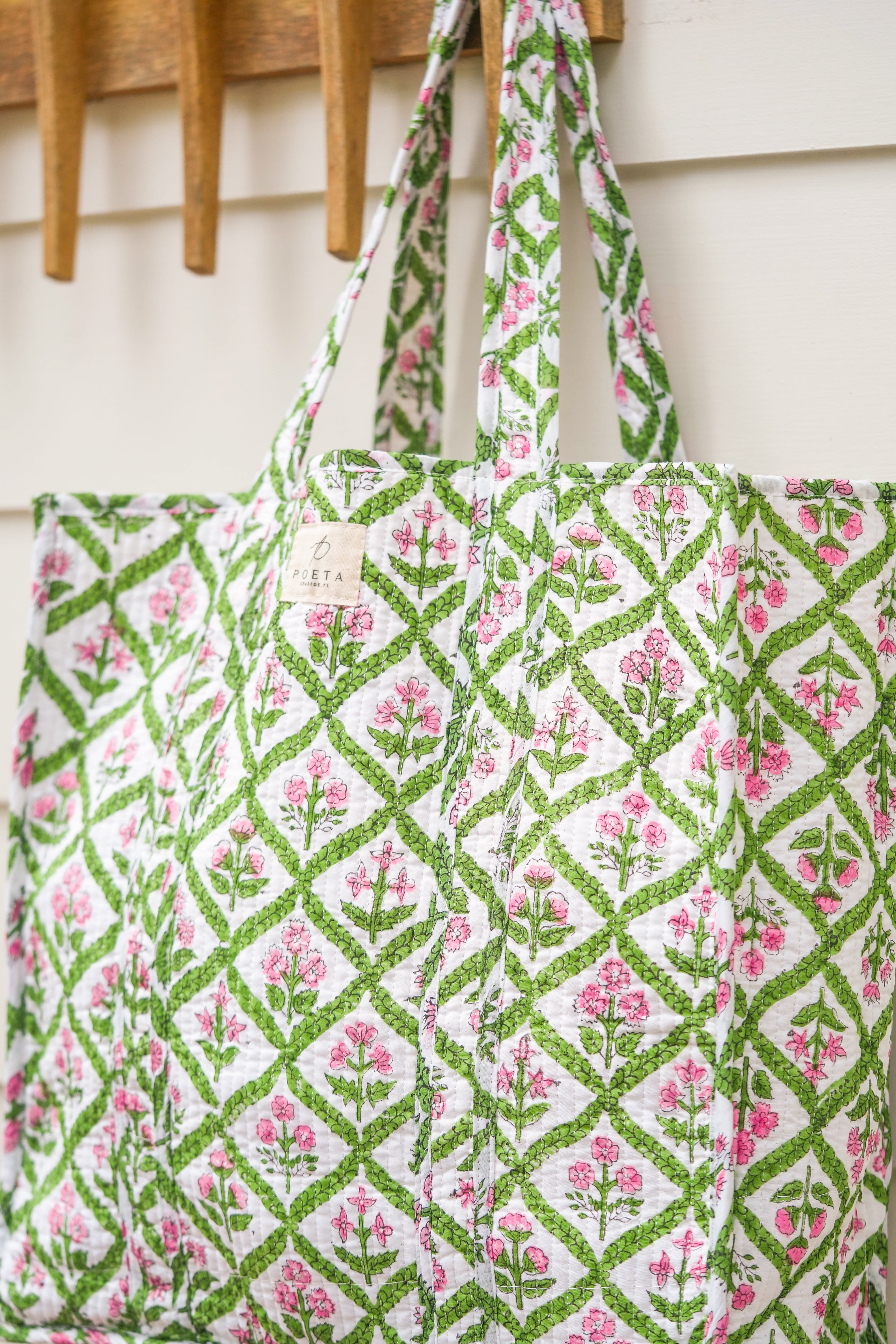 Garden Lattice Tote