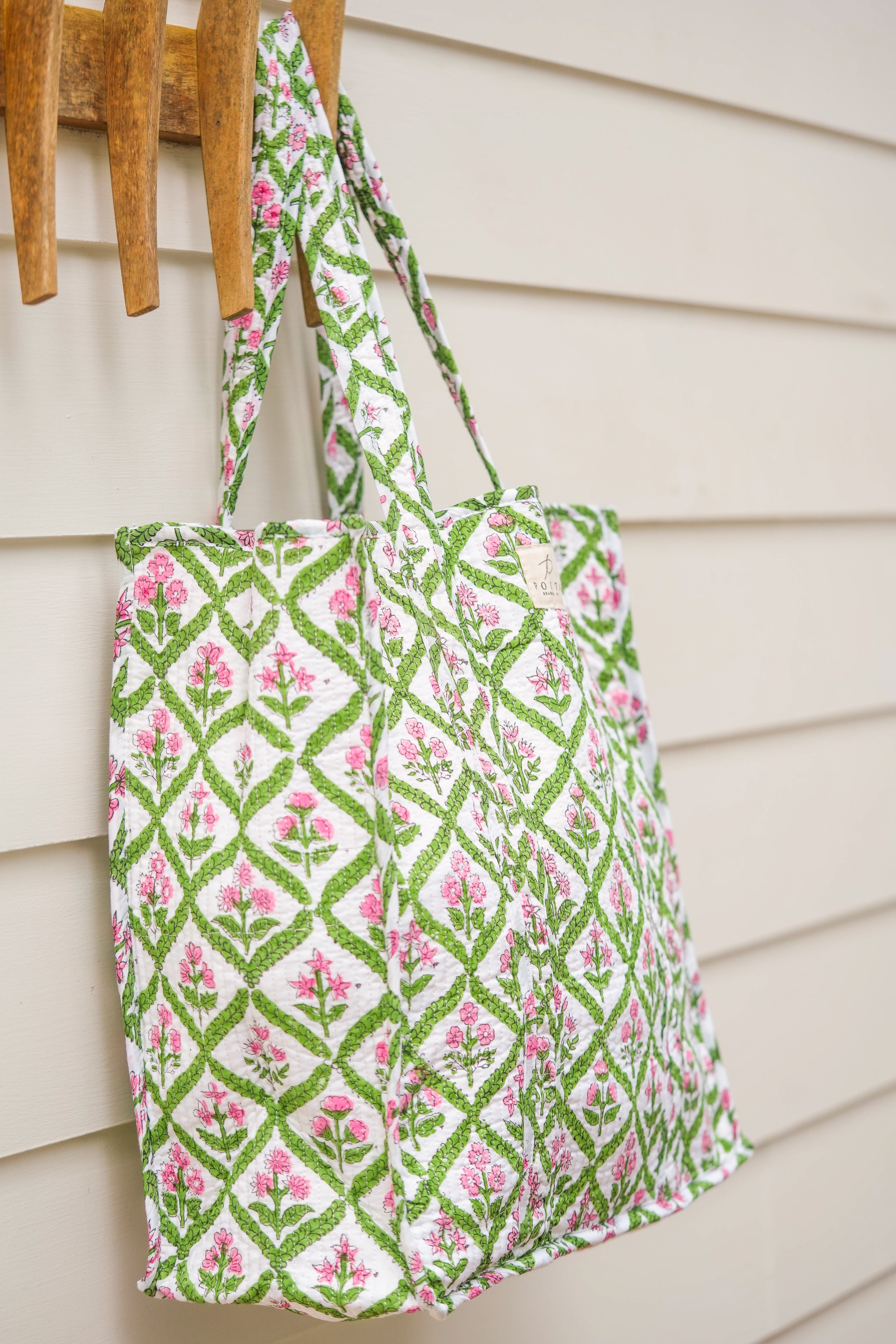 Garden Lattice Tote