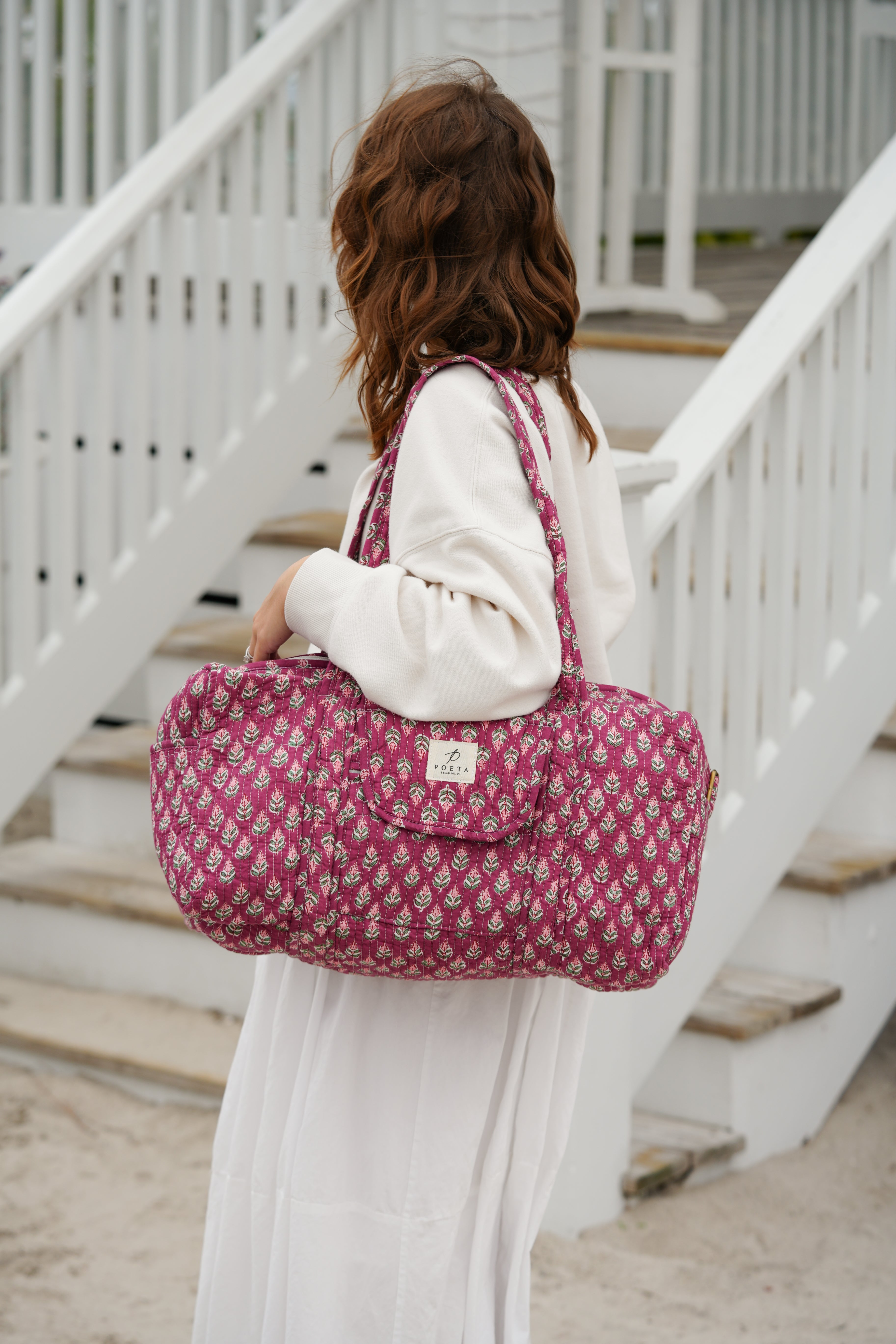 Pretty in Purple Duffel Bag