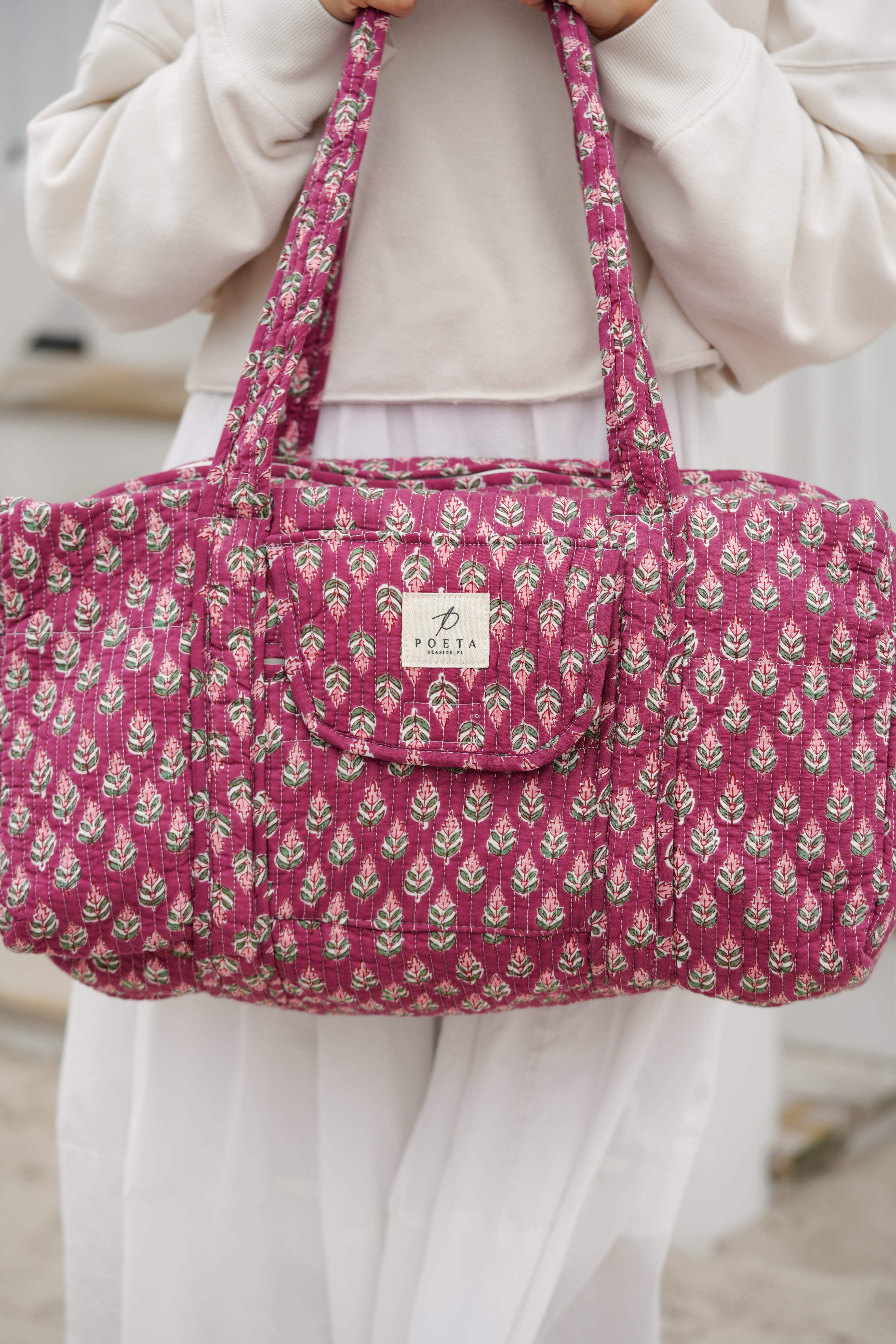 Pretty in Purple Duffel Bag
