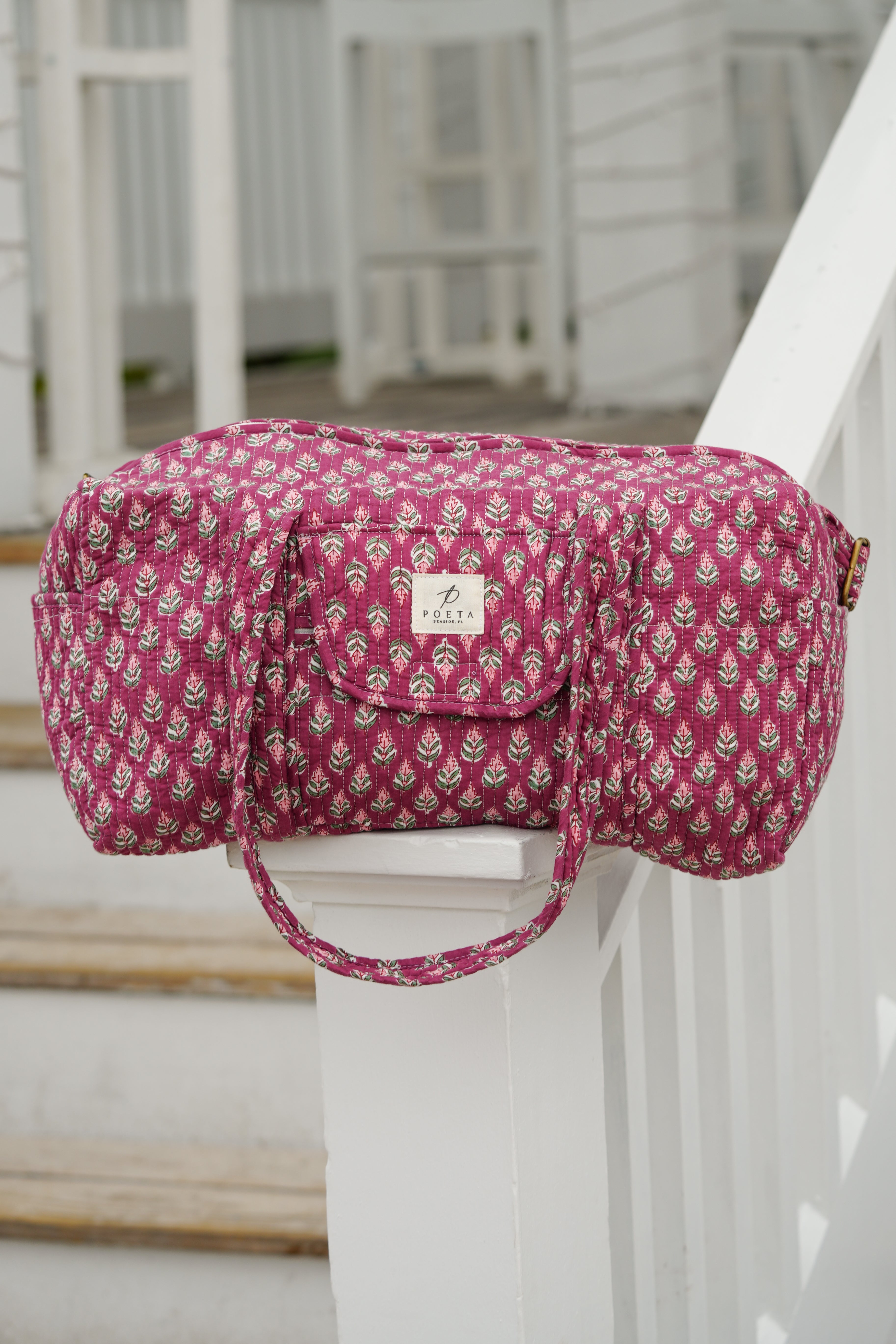 Pretty in Purple Duffel Bag