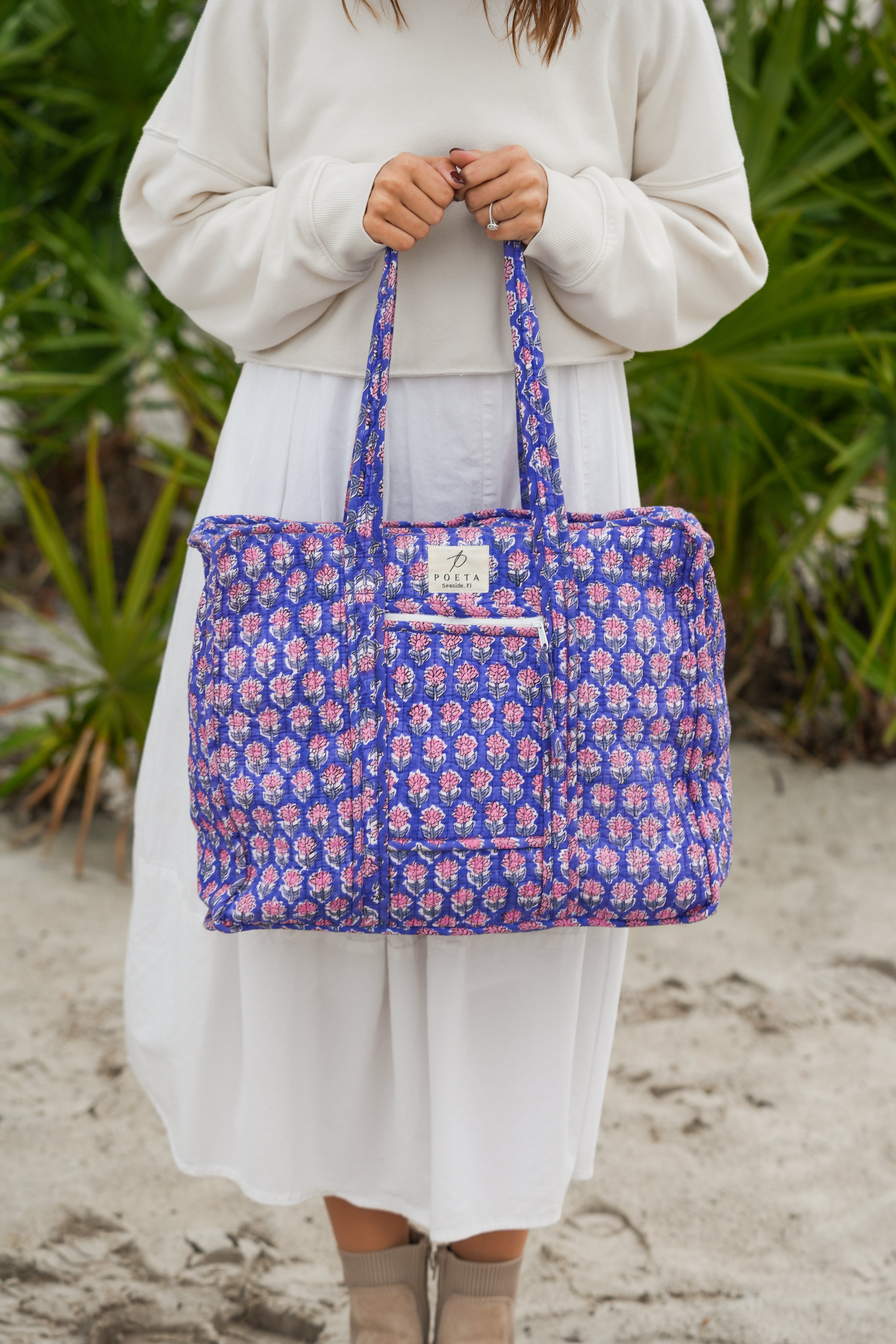 Fiore Zipper Tote