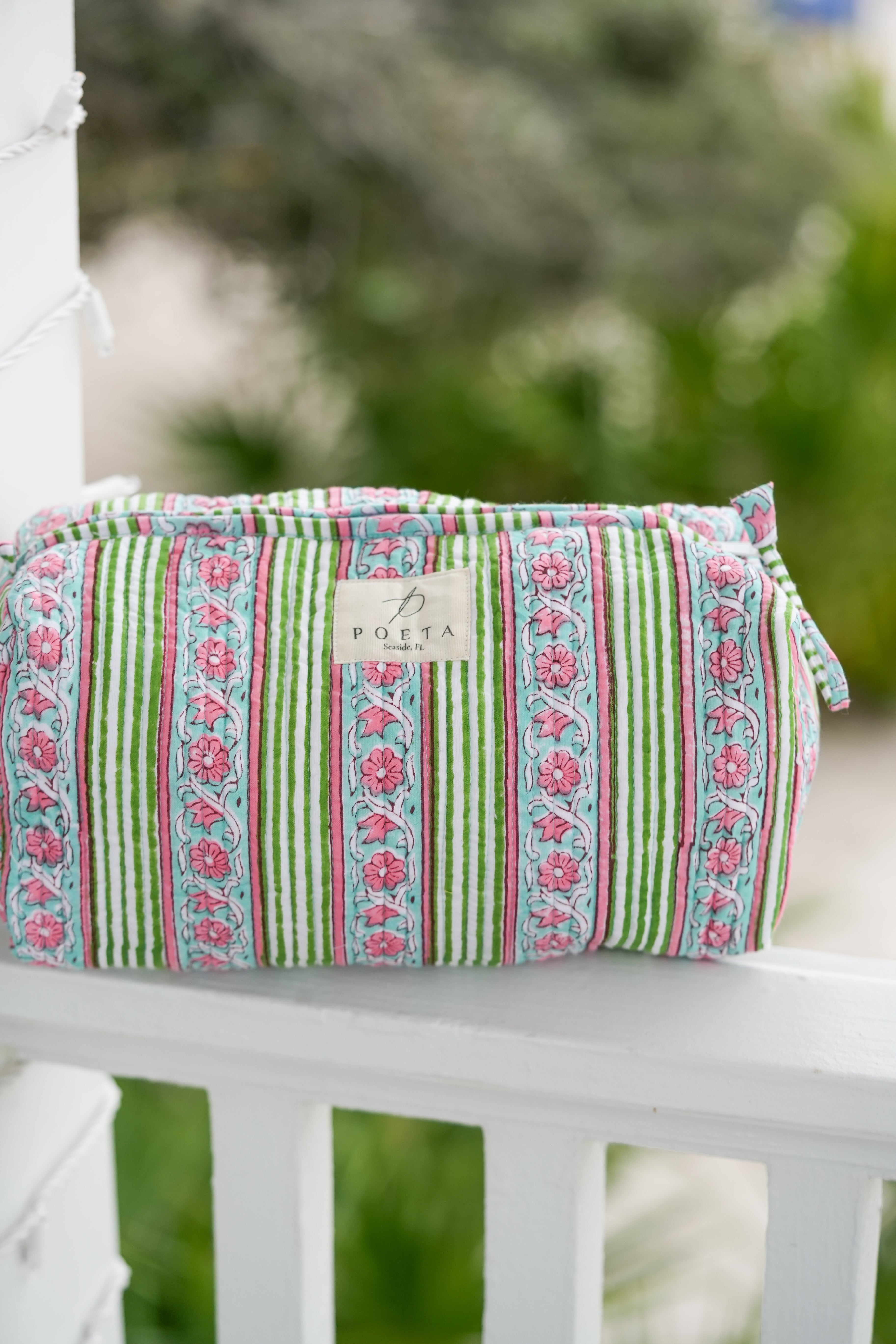 Strisce Cosmetic Bag