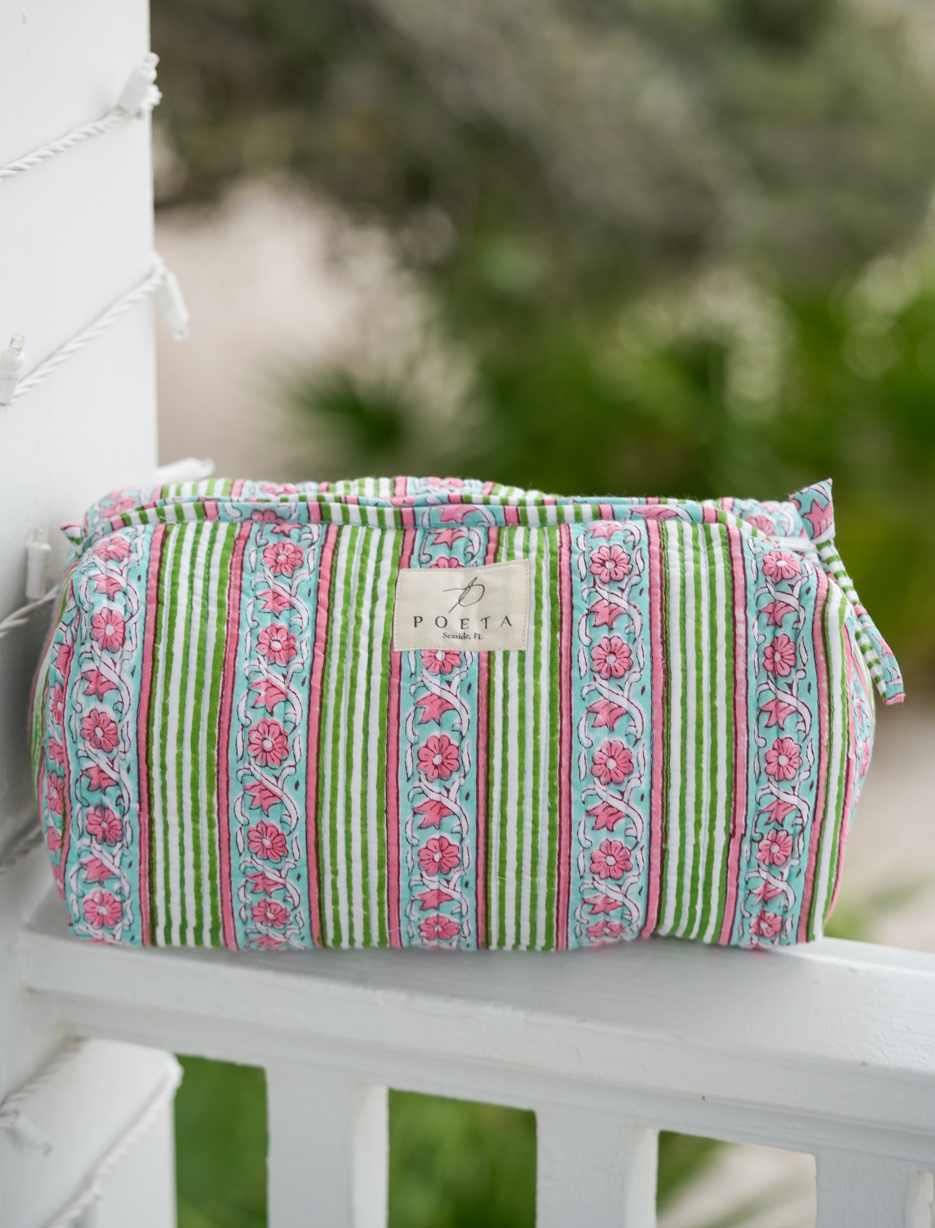 Strisce Cosmetic Bag