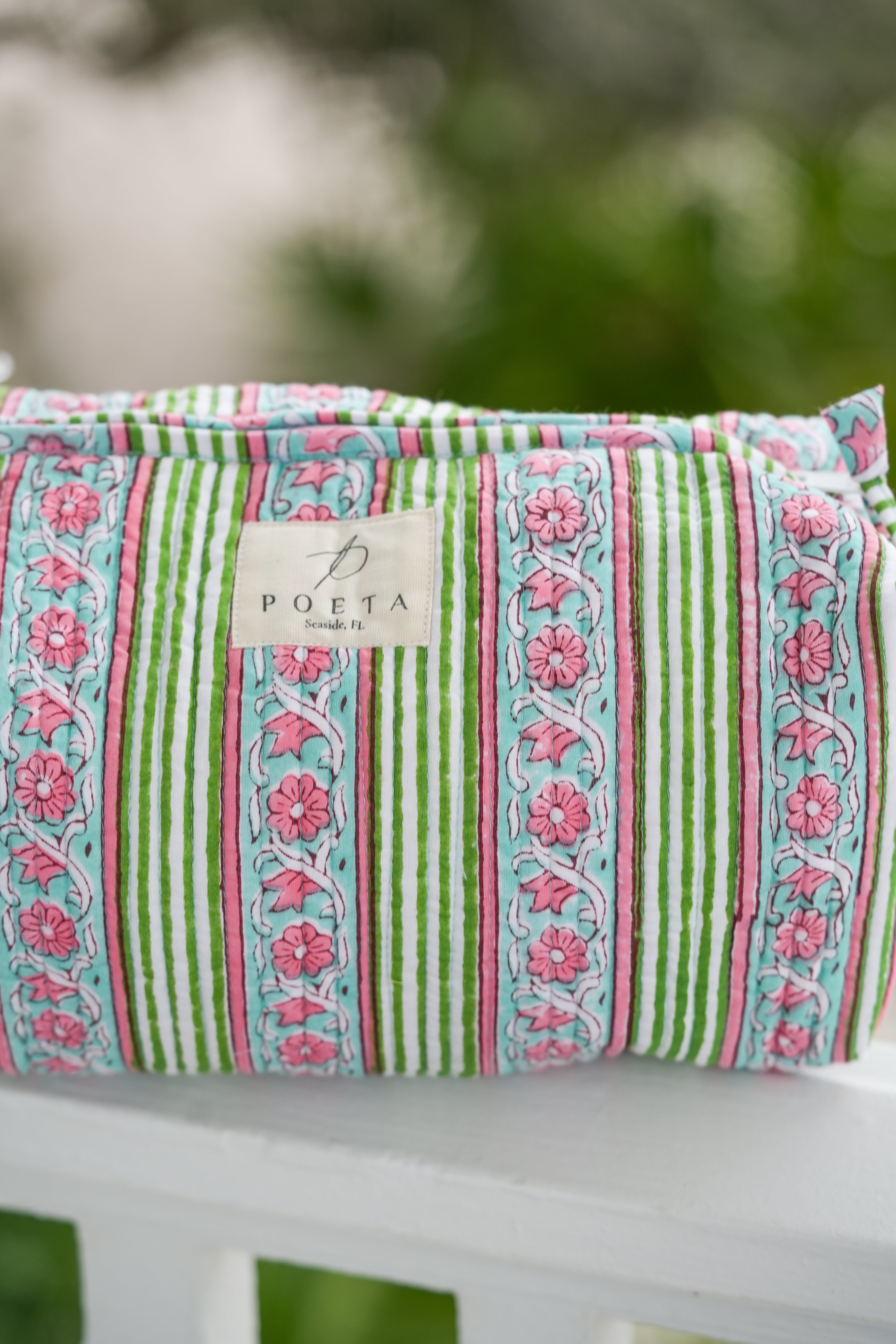 Strisce Cosmetic Bag