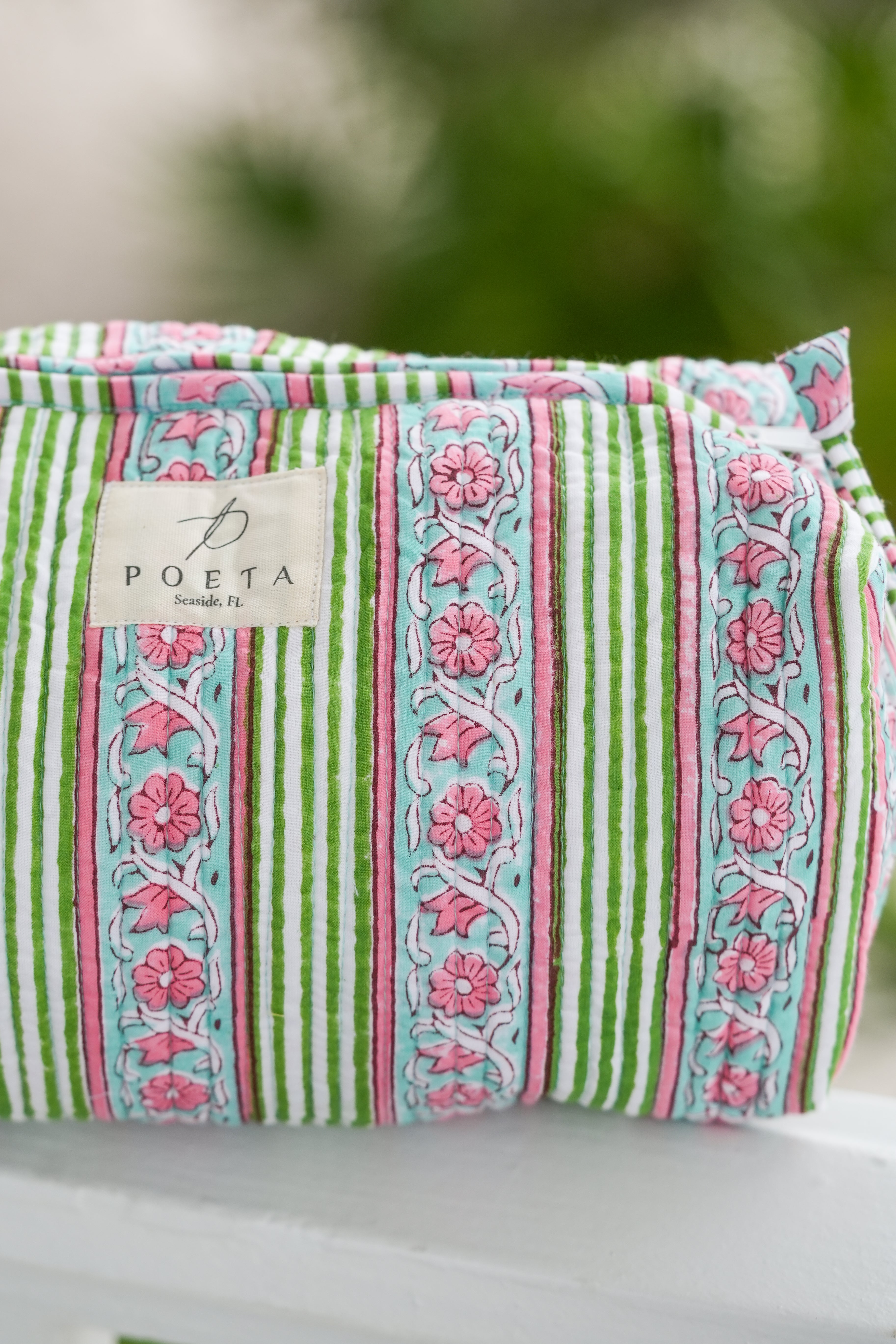 Strisce Cosmetic Bag