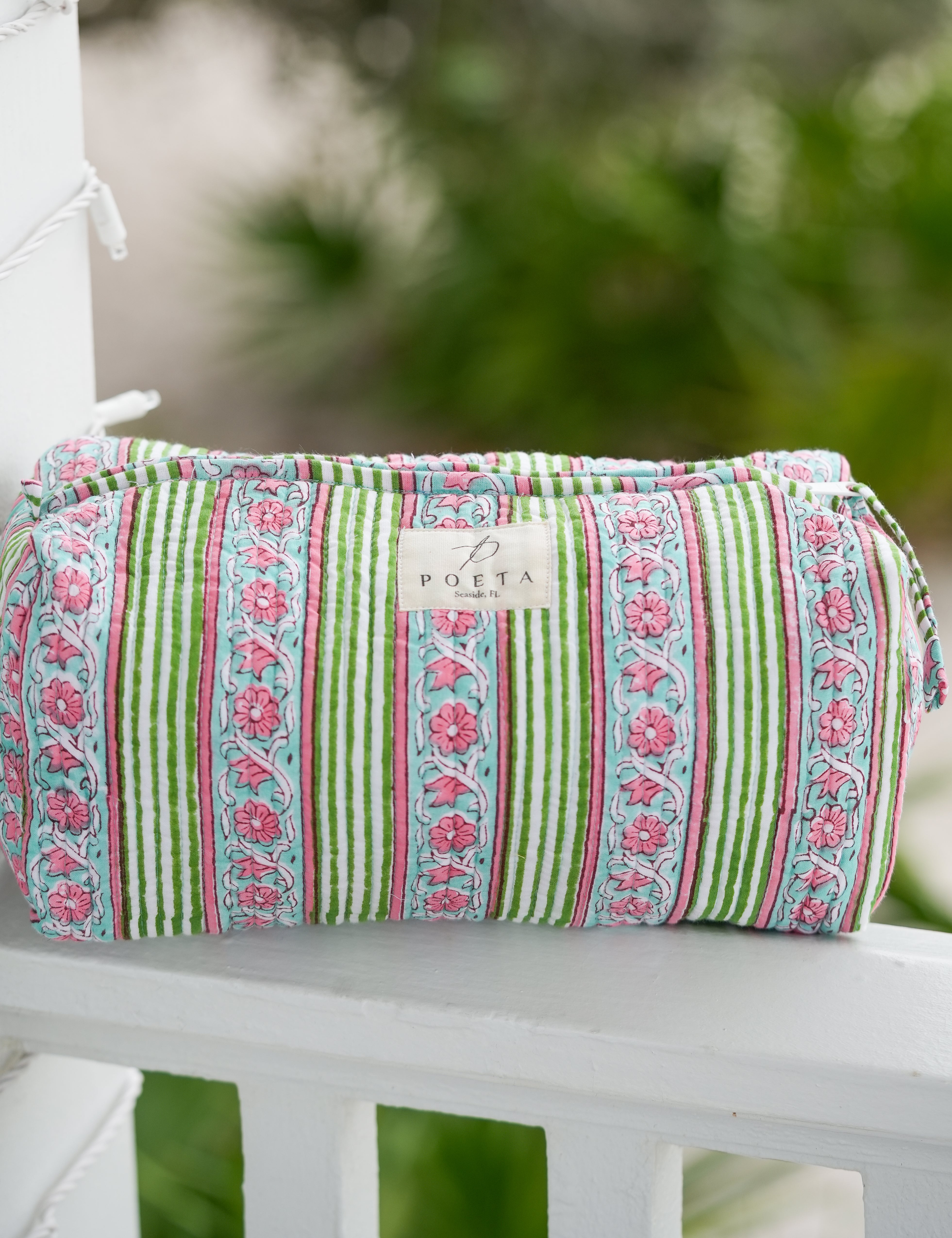 Strisce Cosmetic Bag