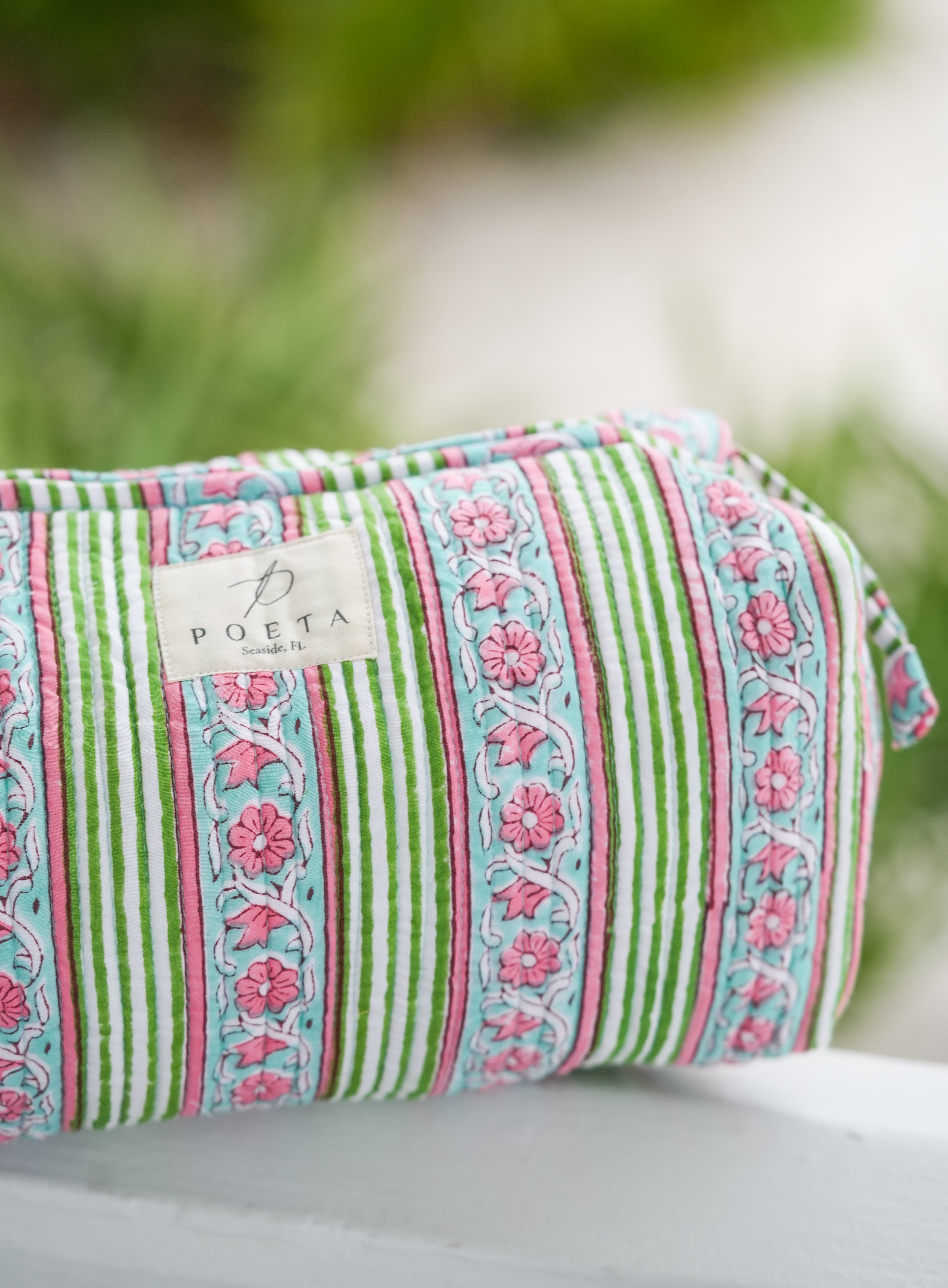 Strisce Cosmetic Bag