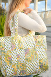 Primavera Patchwork Tote