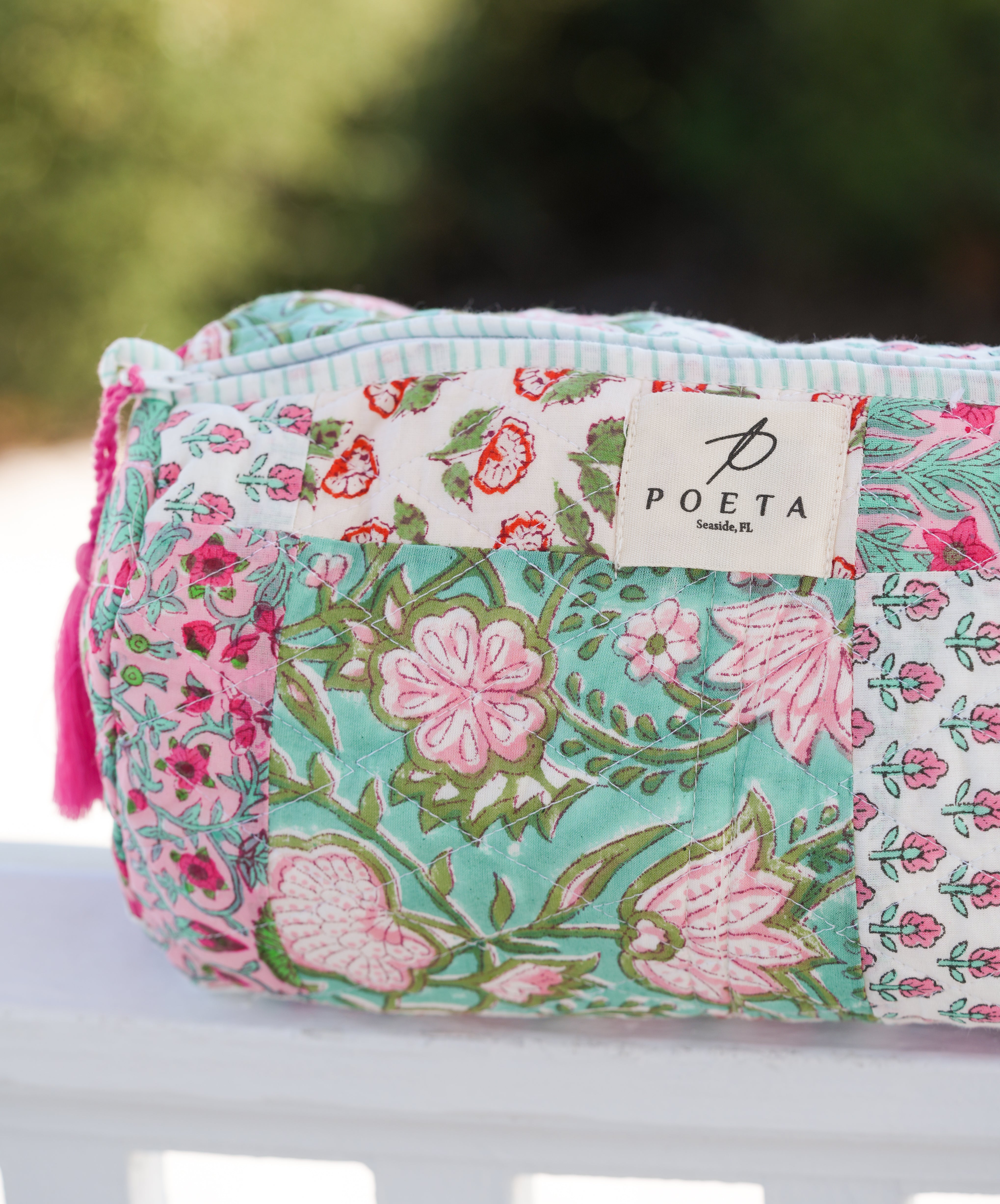 Bimini Patchwork Cosmetic Bag
