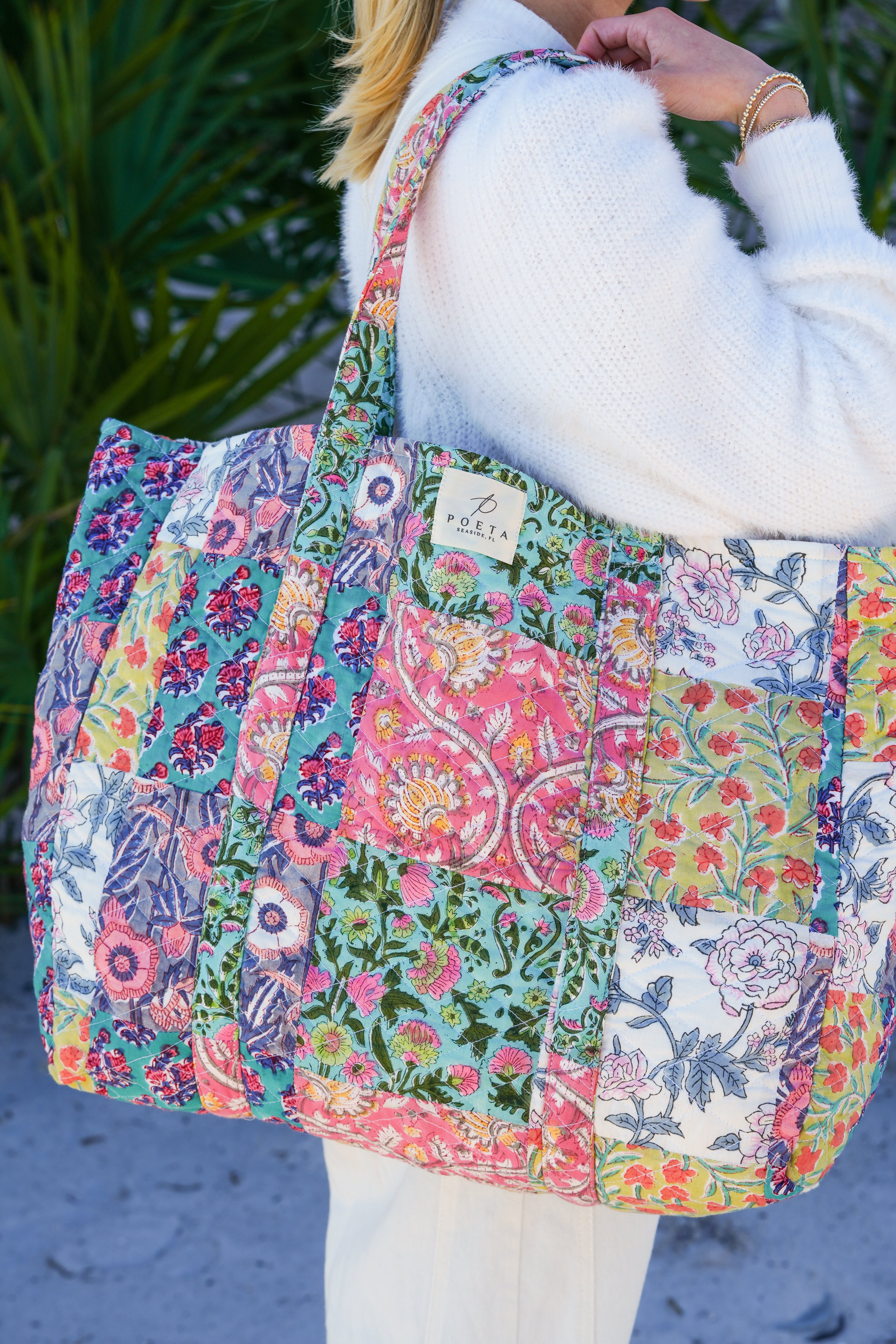Luna Patchwork Tote