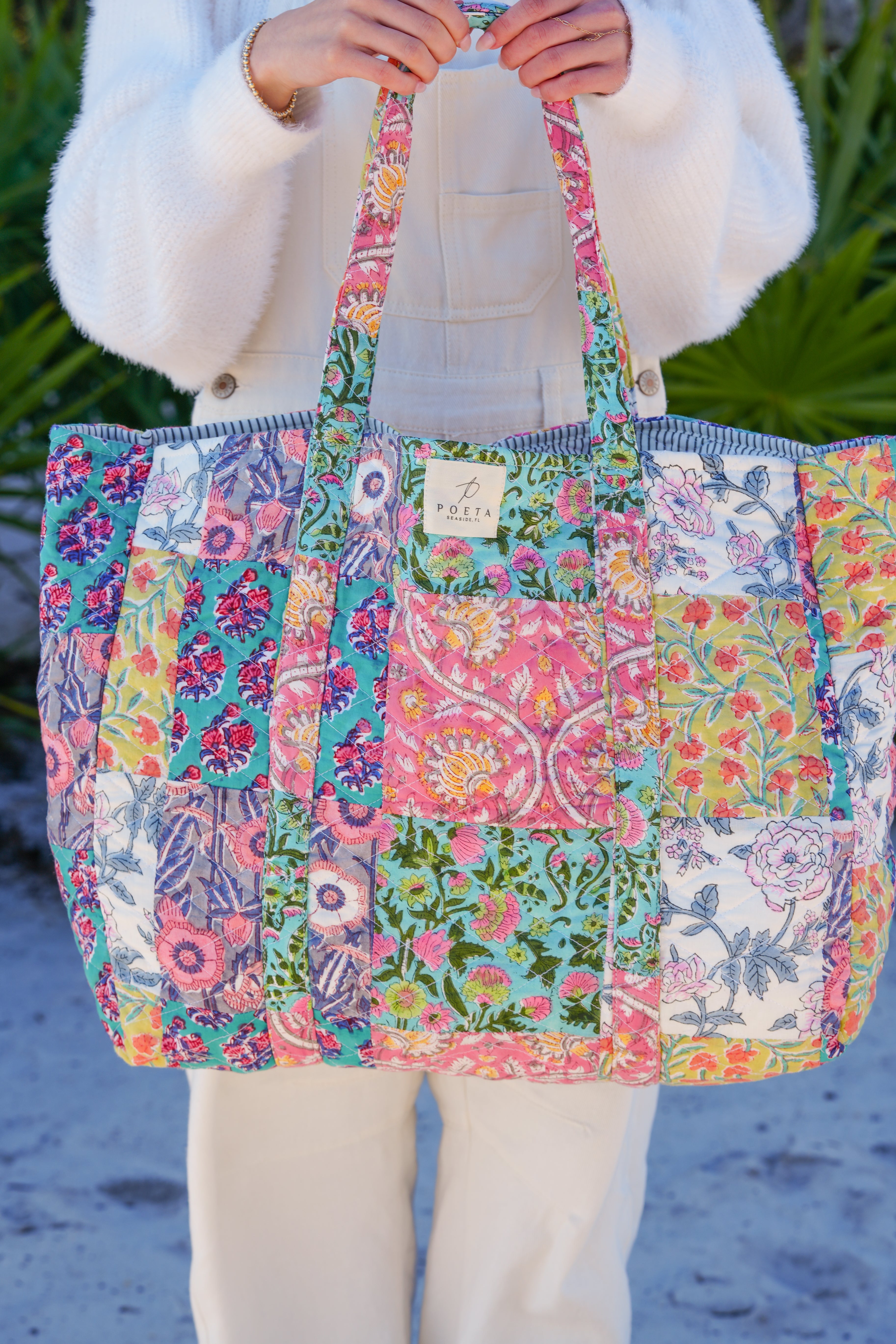 Luna Patchwork Tote