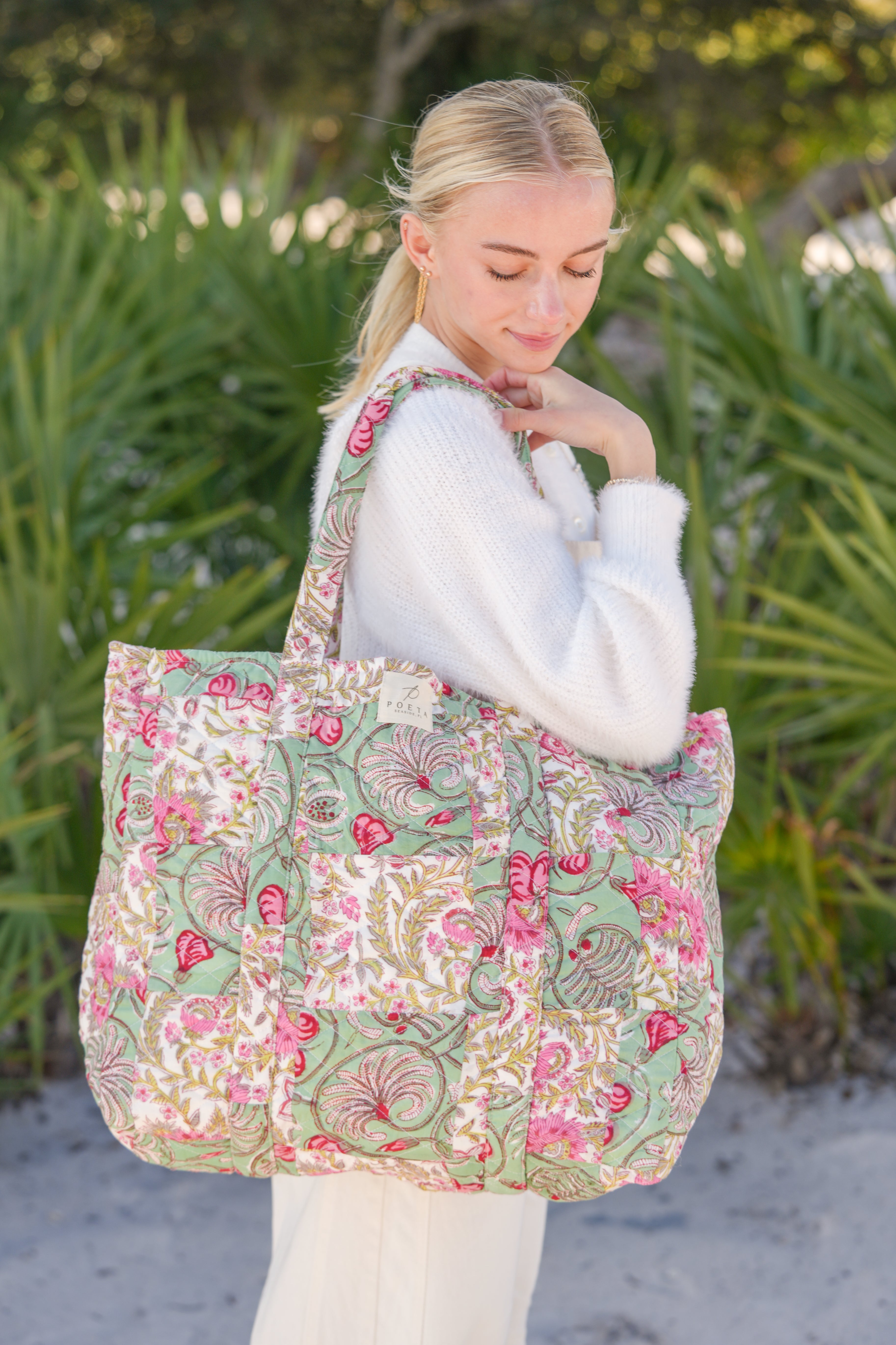 Georgie Patchwork Tote