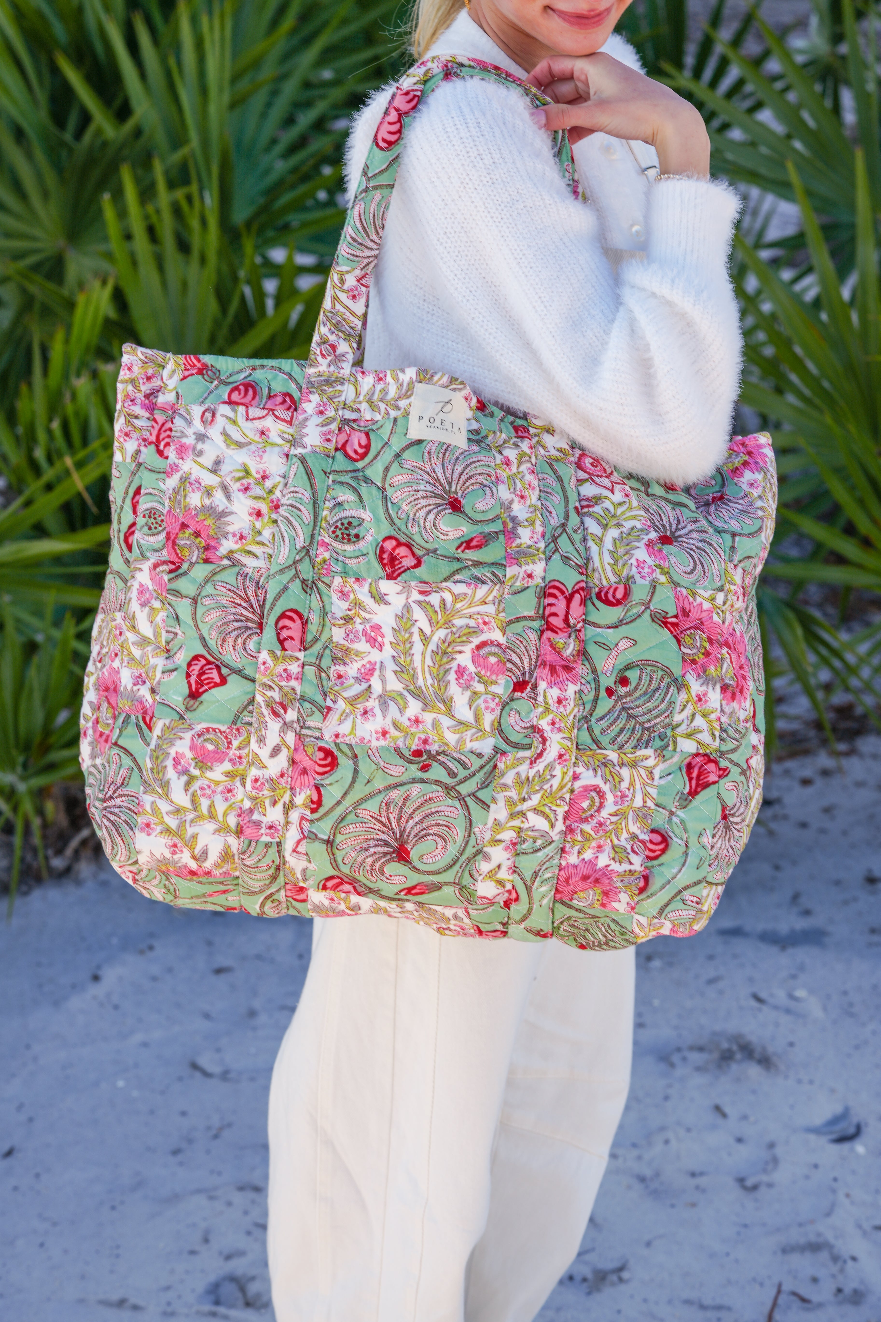 Georgie Patchwork Tote