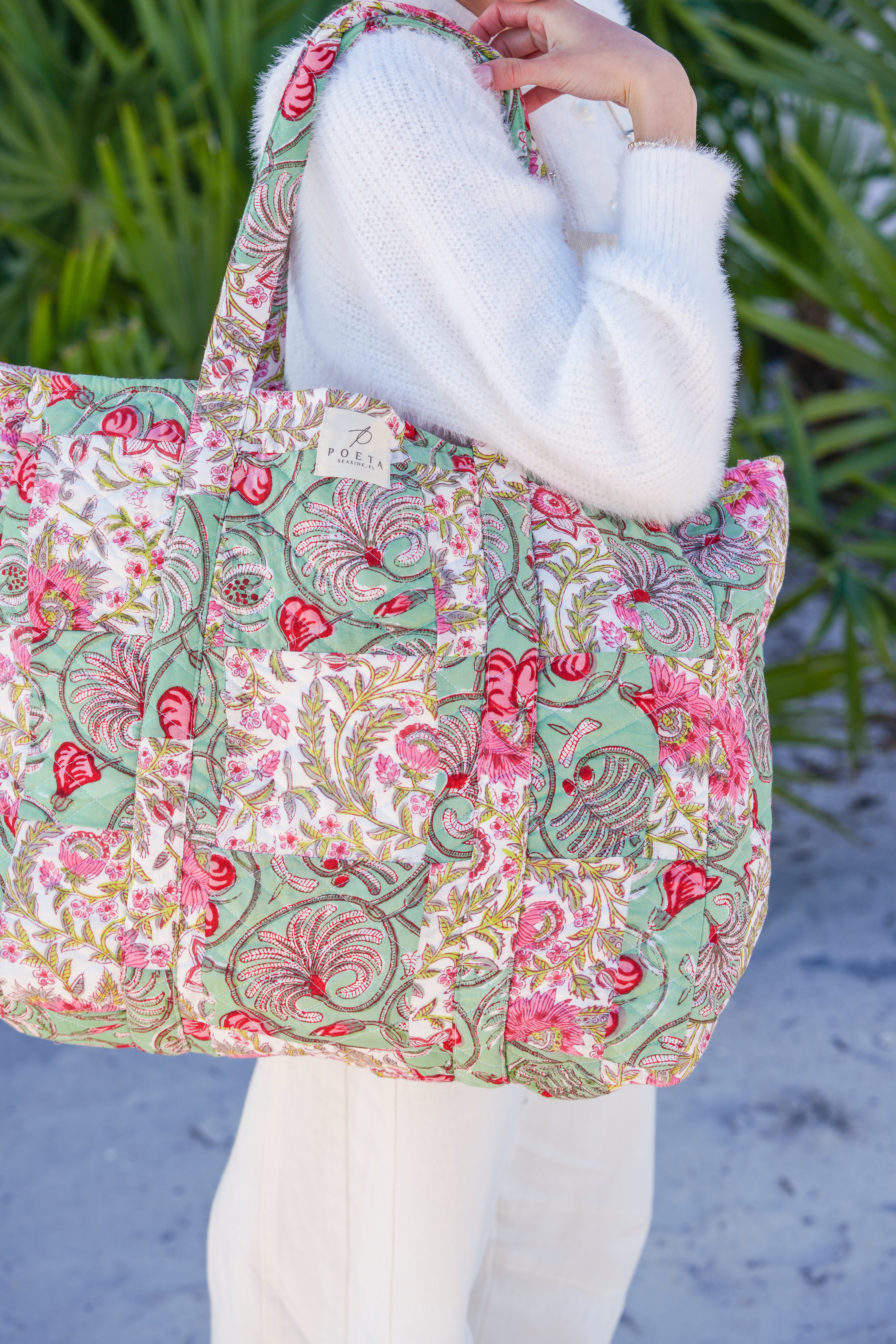 Georgie Patchwork Tote