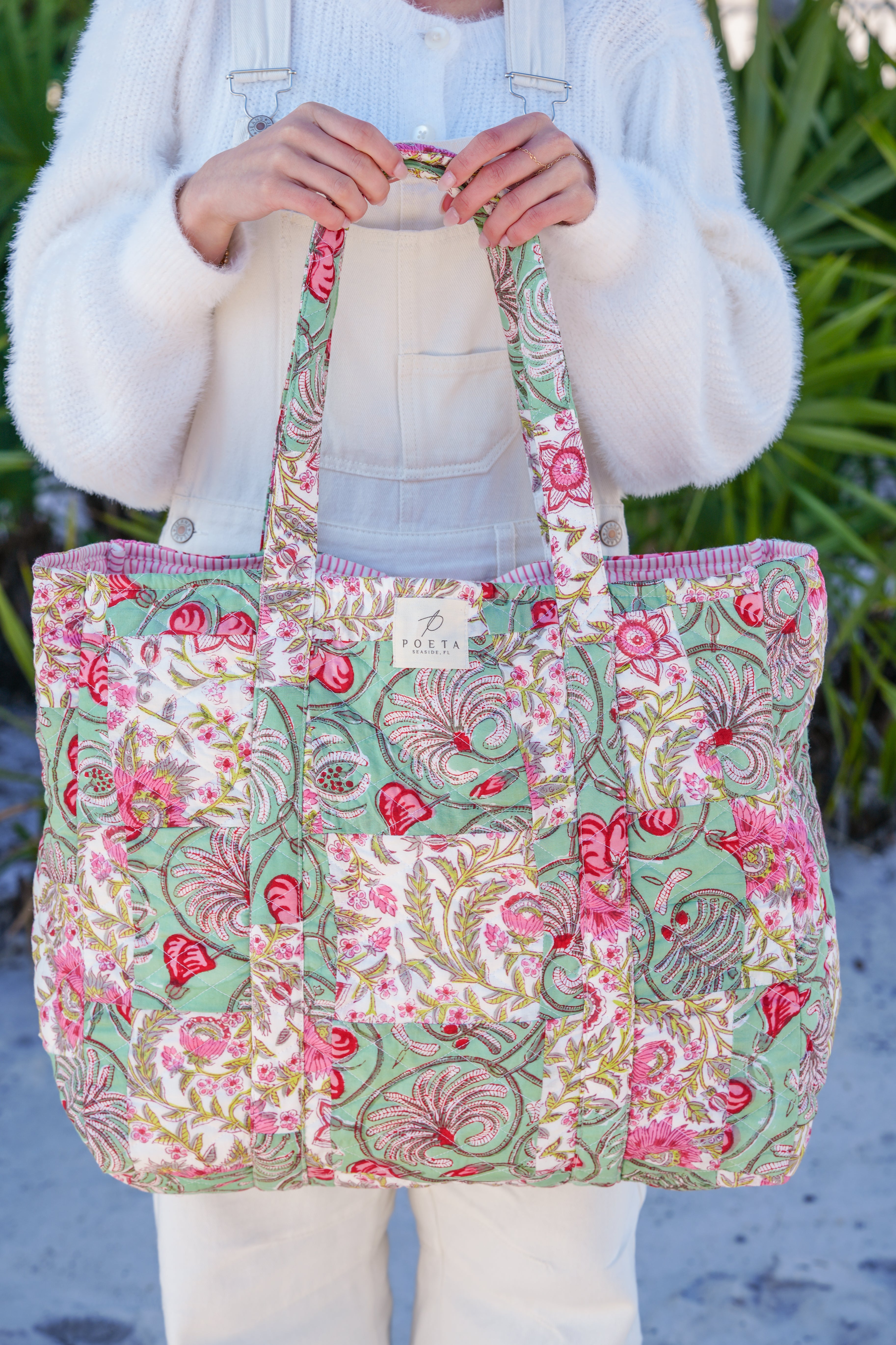 Georgie Patchwork Tote