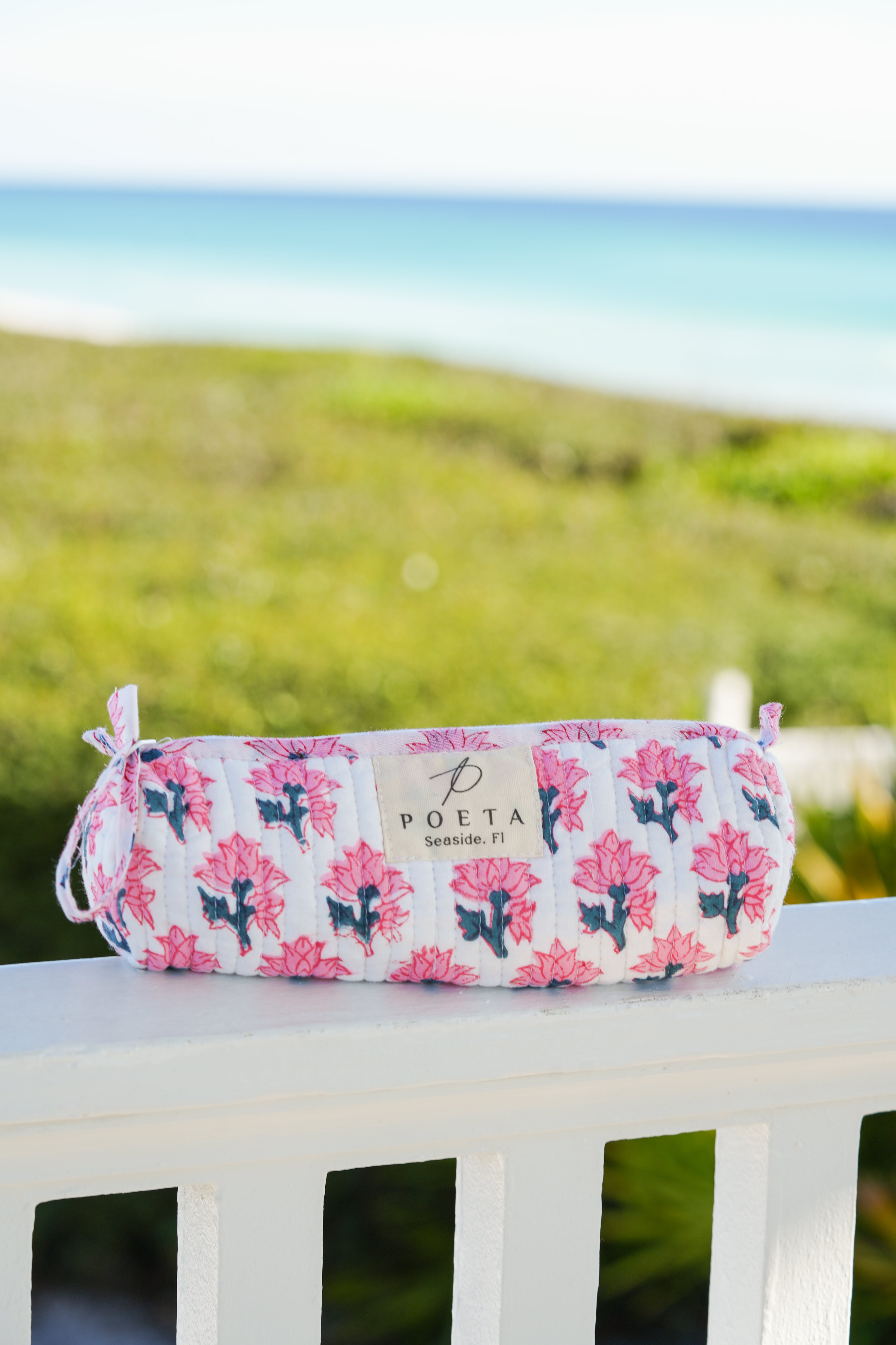 Pink Capri Pencil Pouch