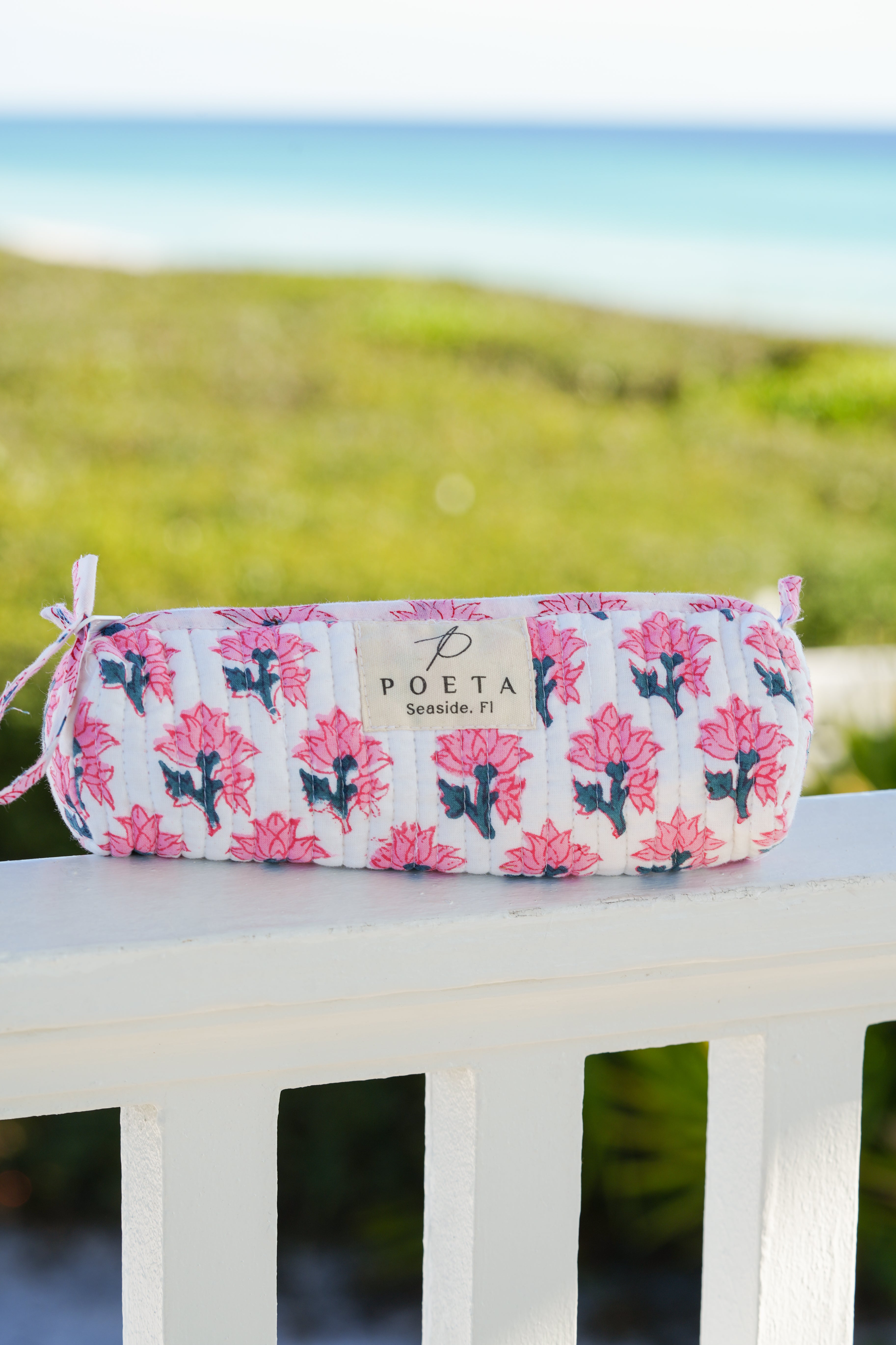 Pink Capri Pencil Pouch