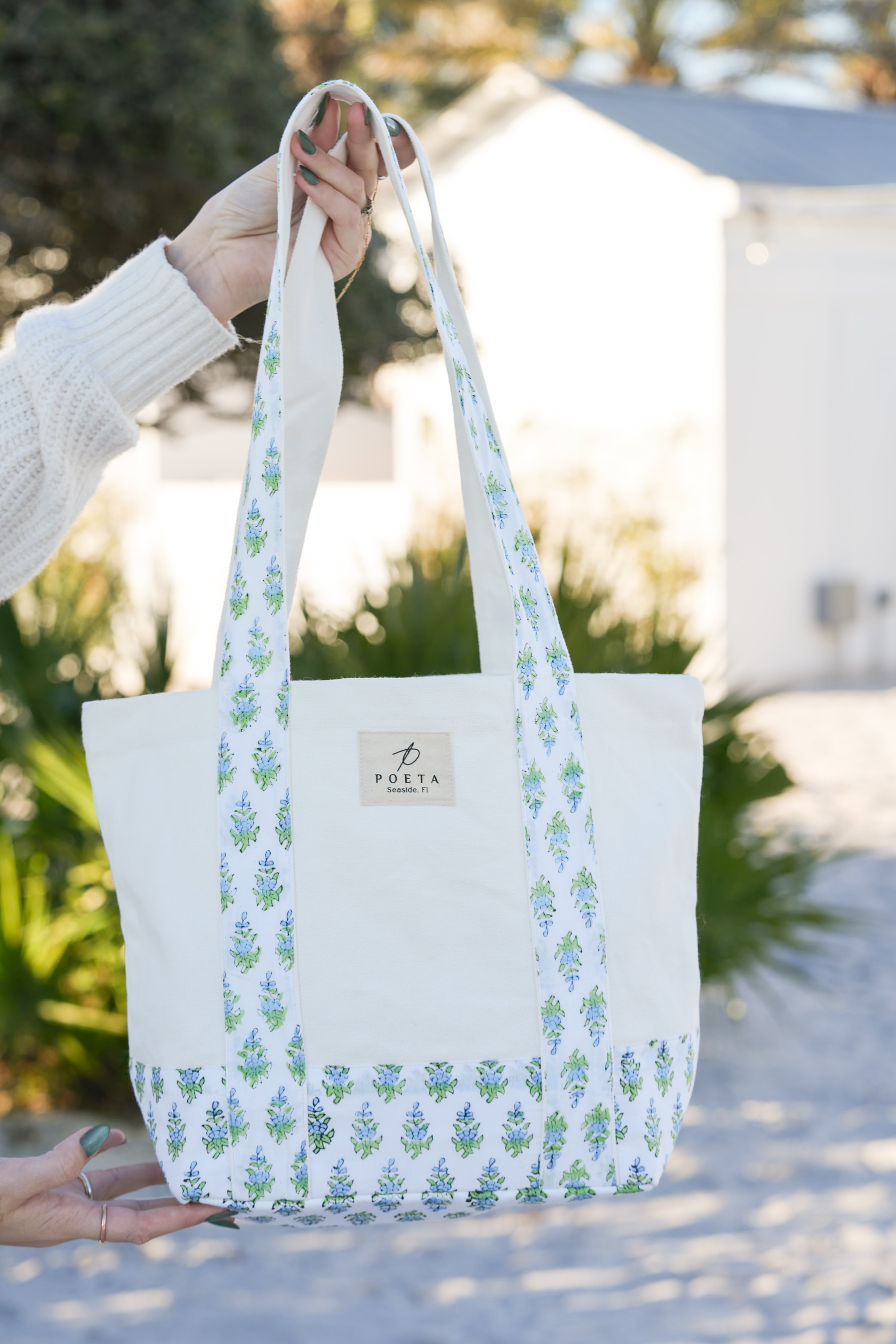 Elle Canvas Tote - Small