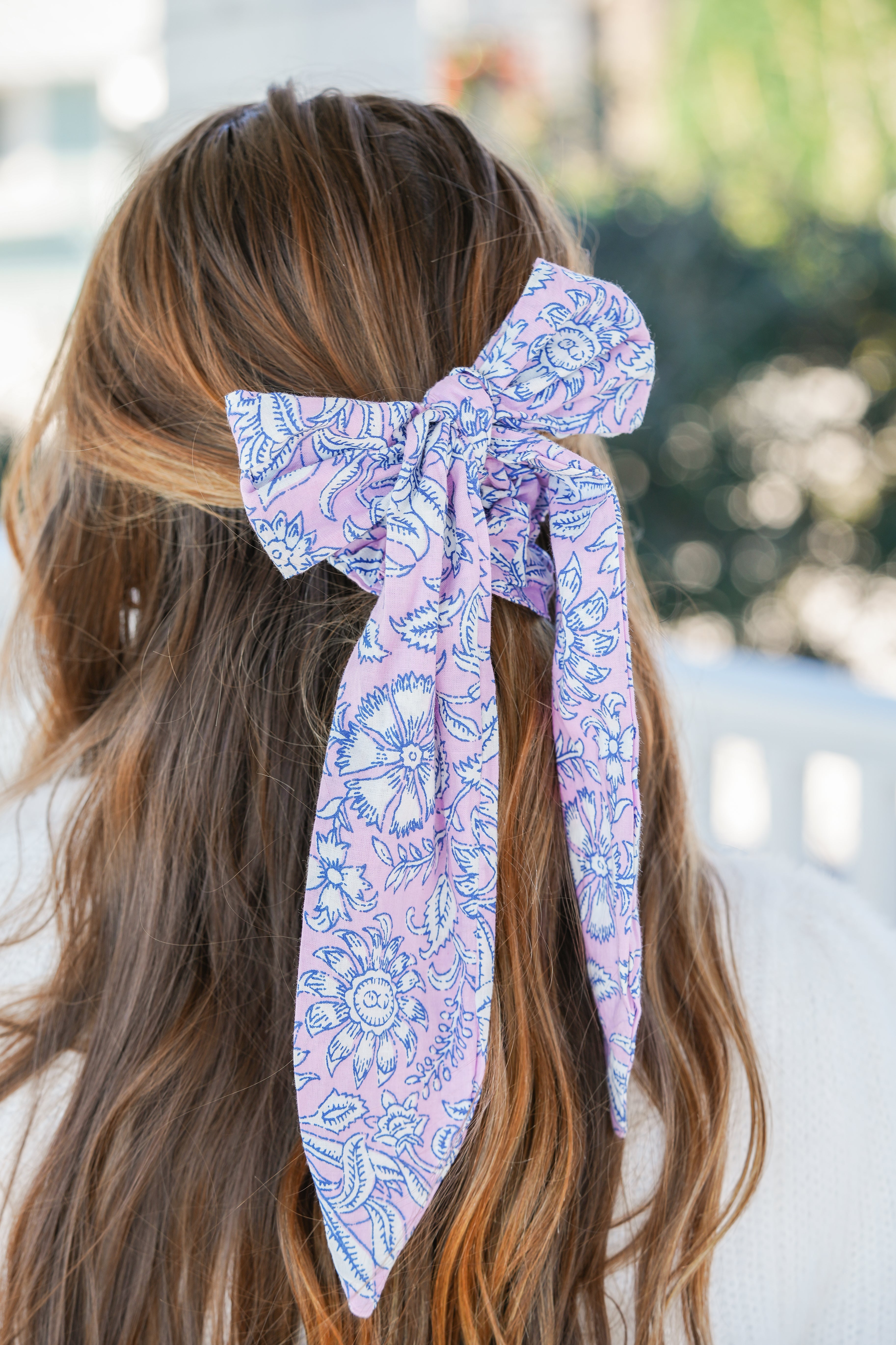 Lavender Hair Scrunchie
