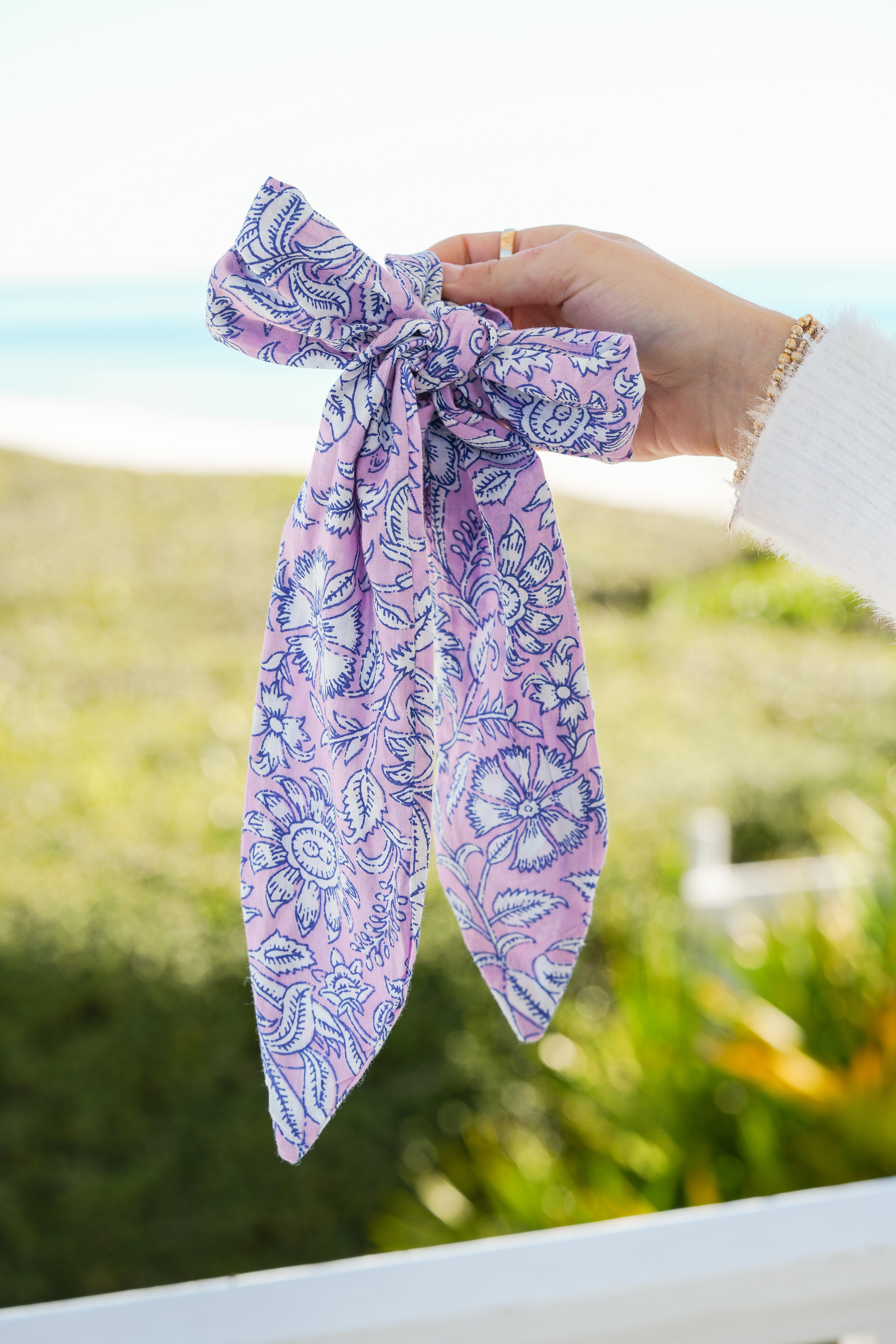 Lavender Hair Scrunchie