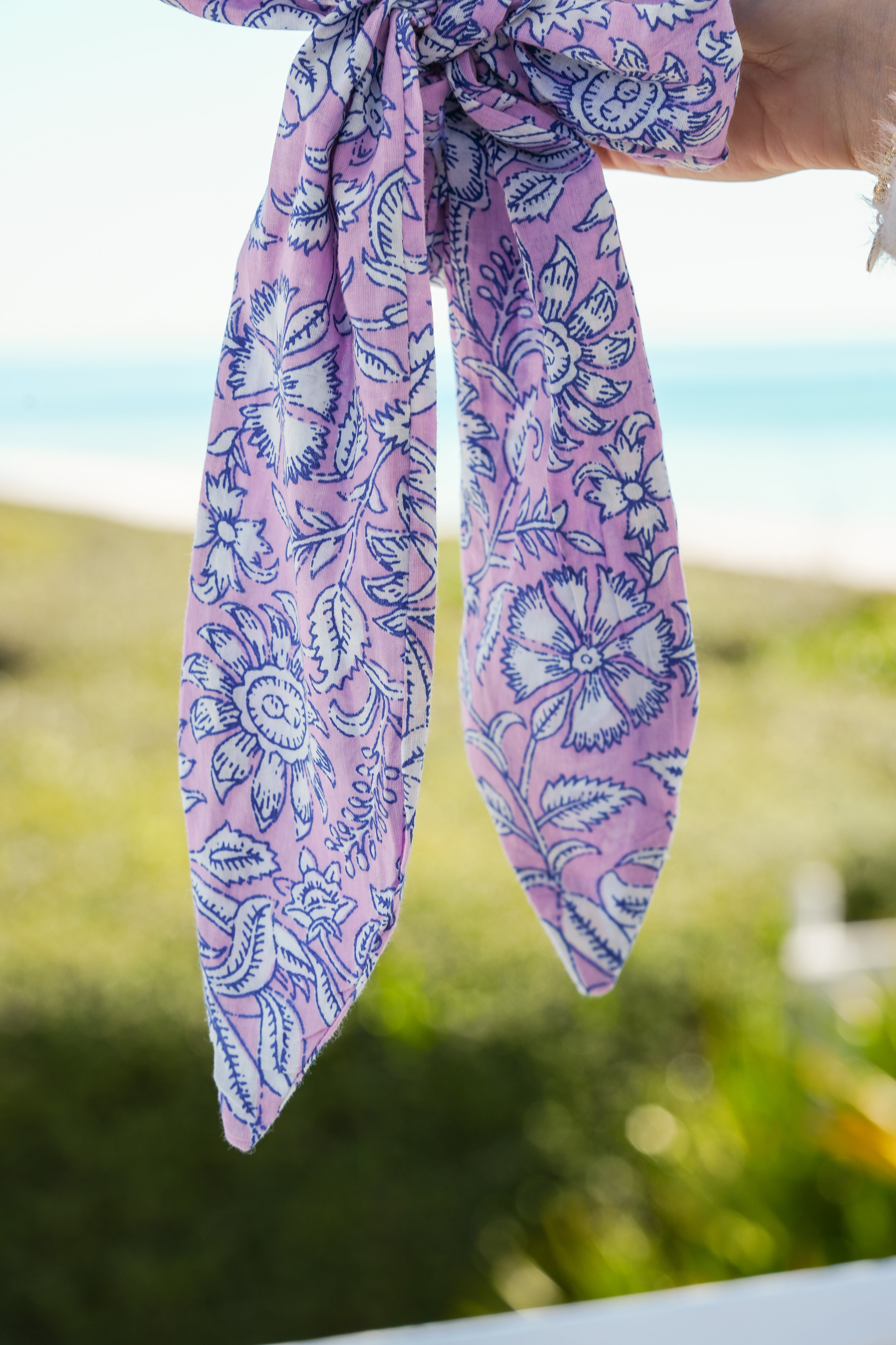 Lavender Hair Scrunchie