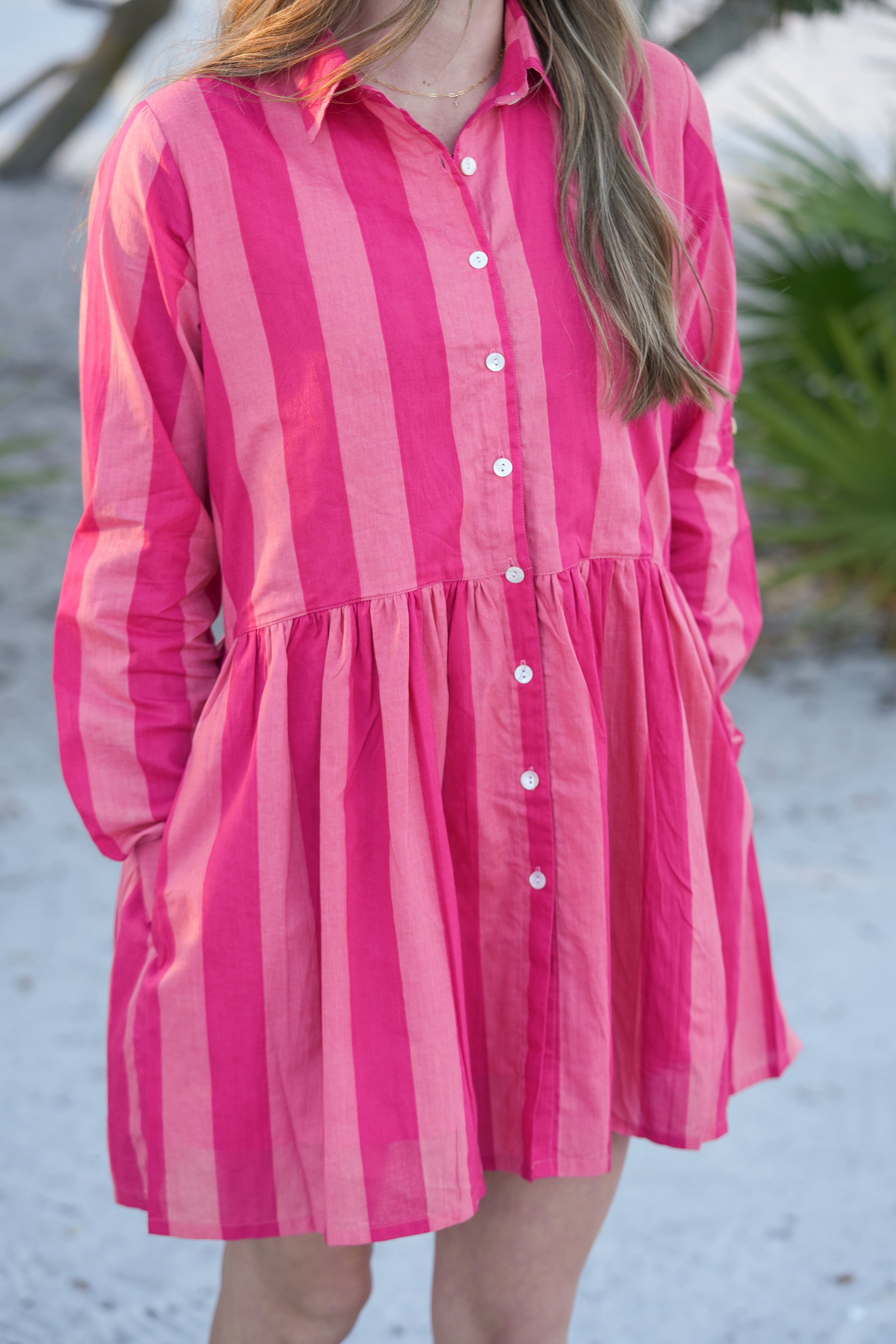 Sunrise Stripes Dress