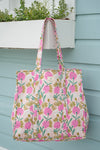 Pink Dandelion Tote