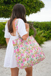 Pink Dandelion Tote