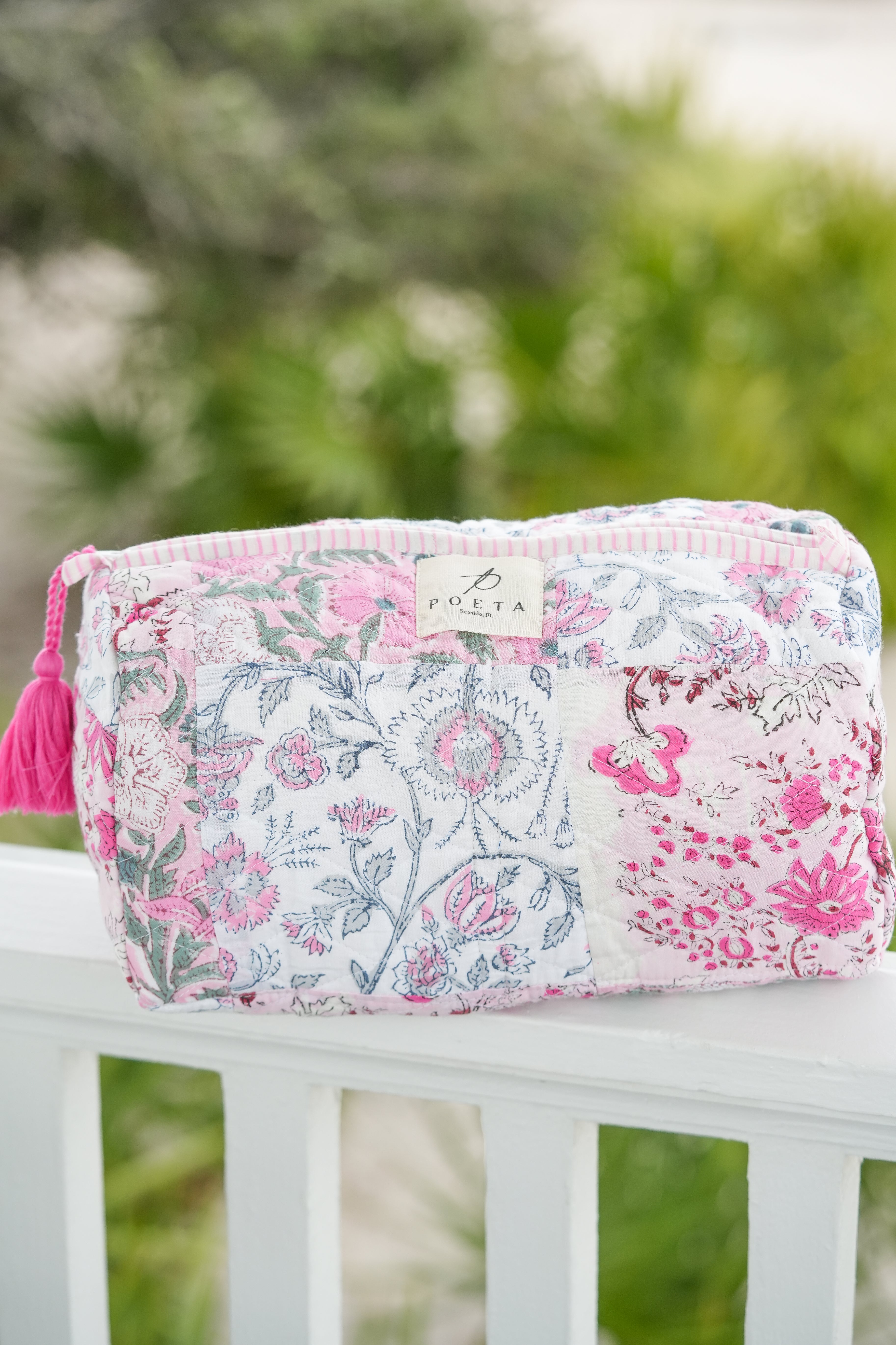 Ravello Patchwork Cosmetic Bag