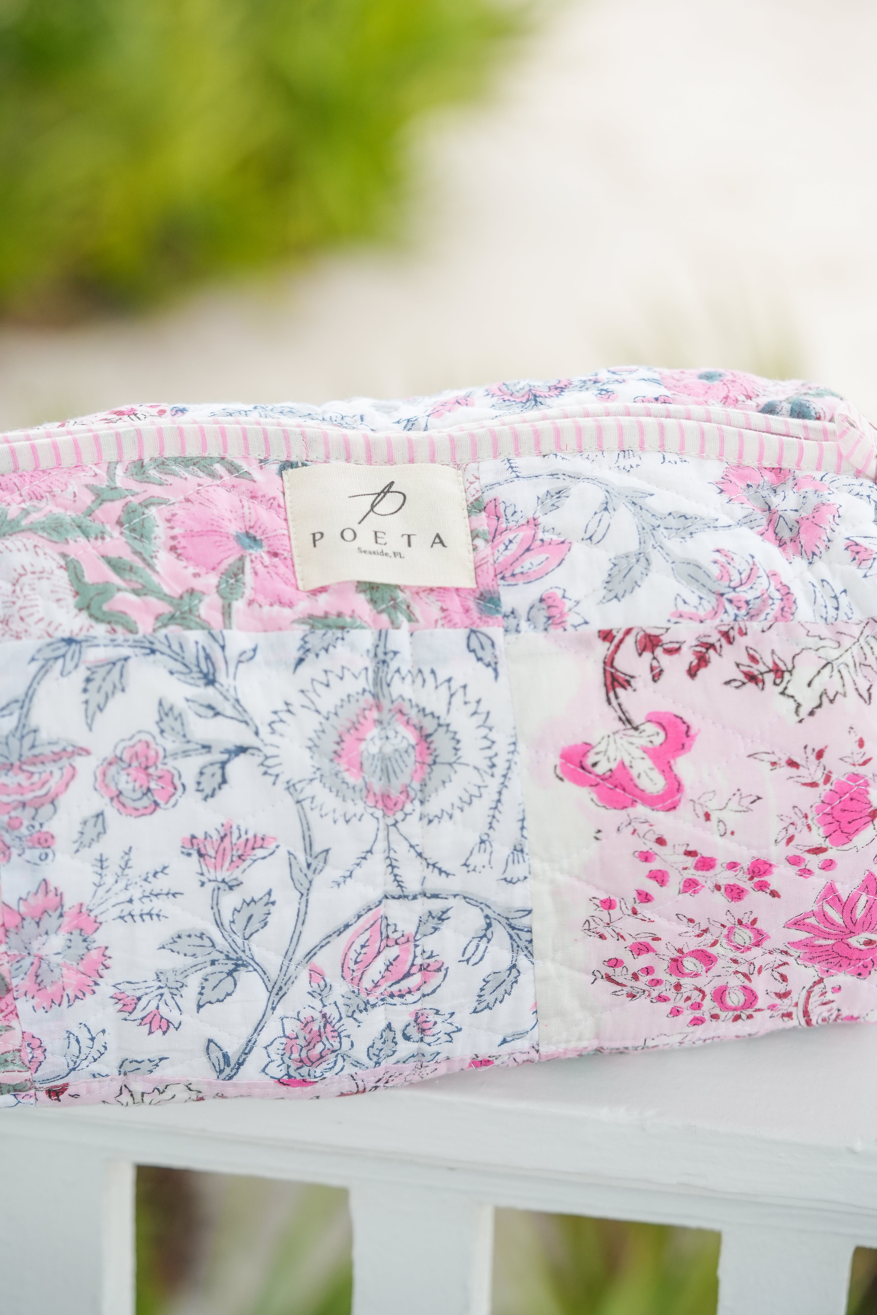 Ravello Patchwork Cosmetic Bag