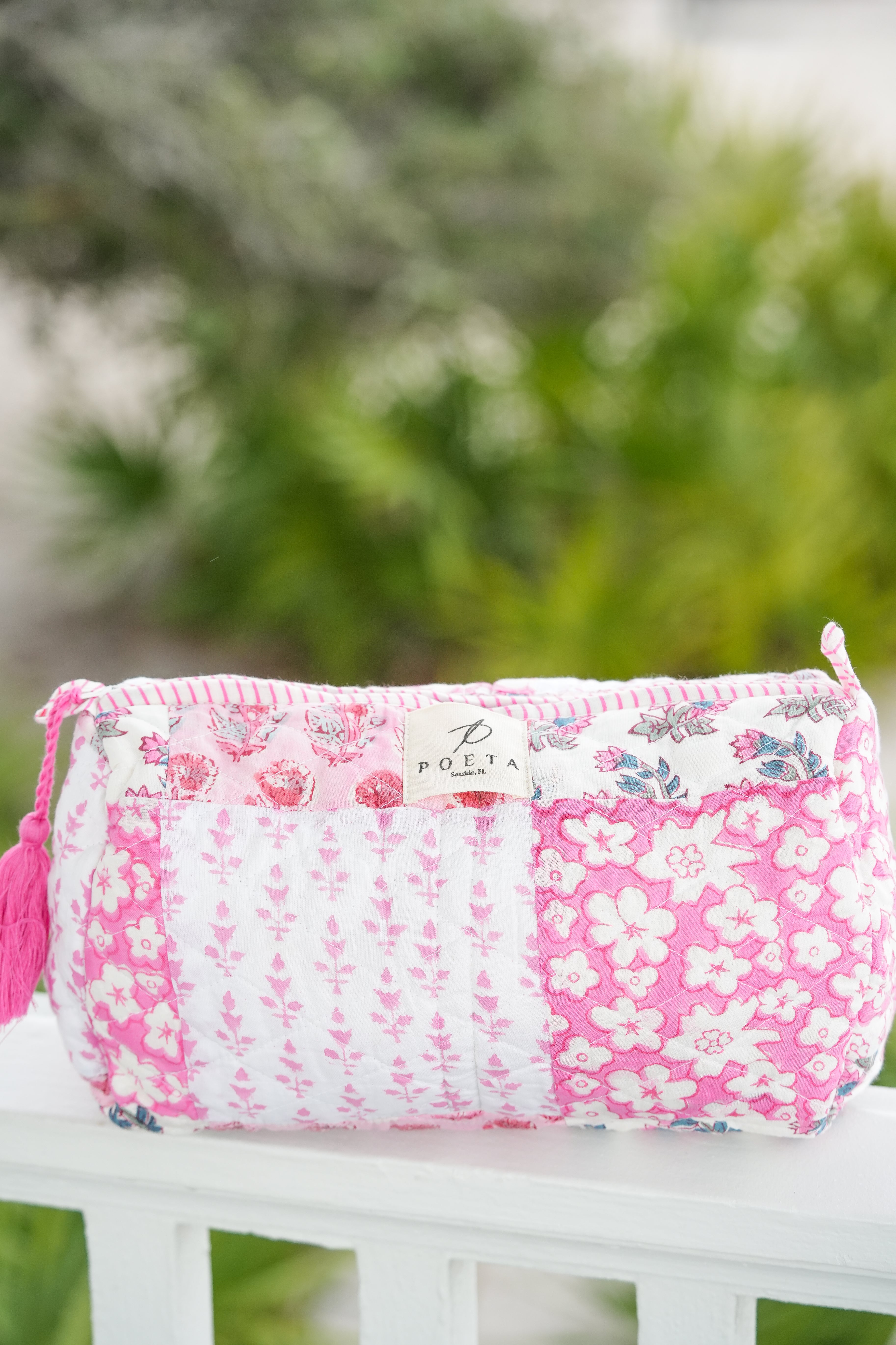 Aurora Patchwork Cosmetic Bag