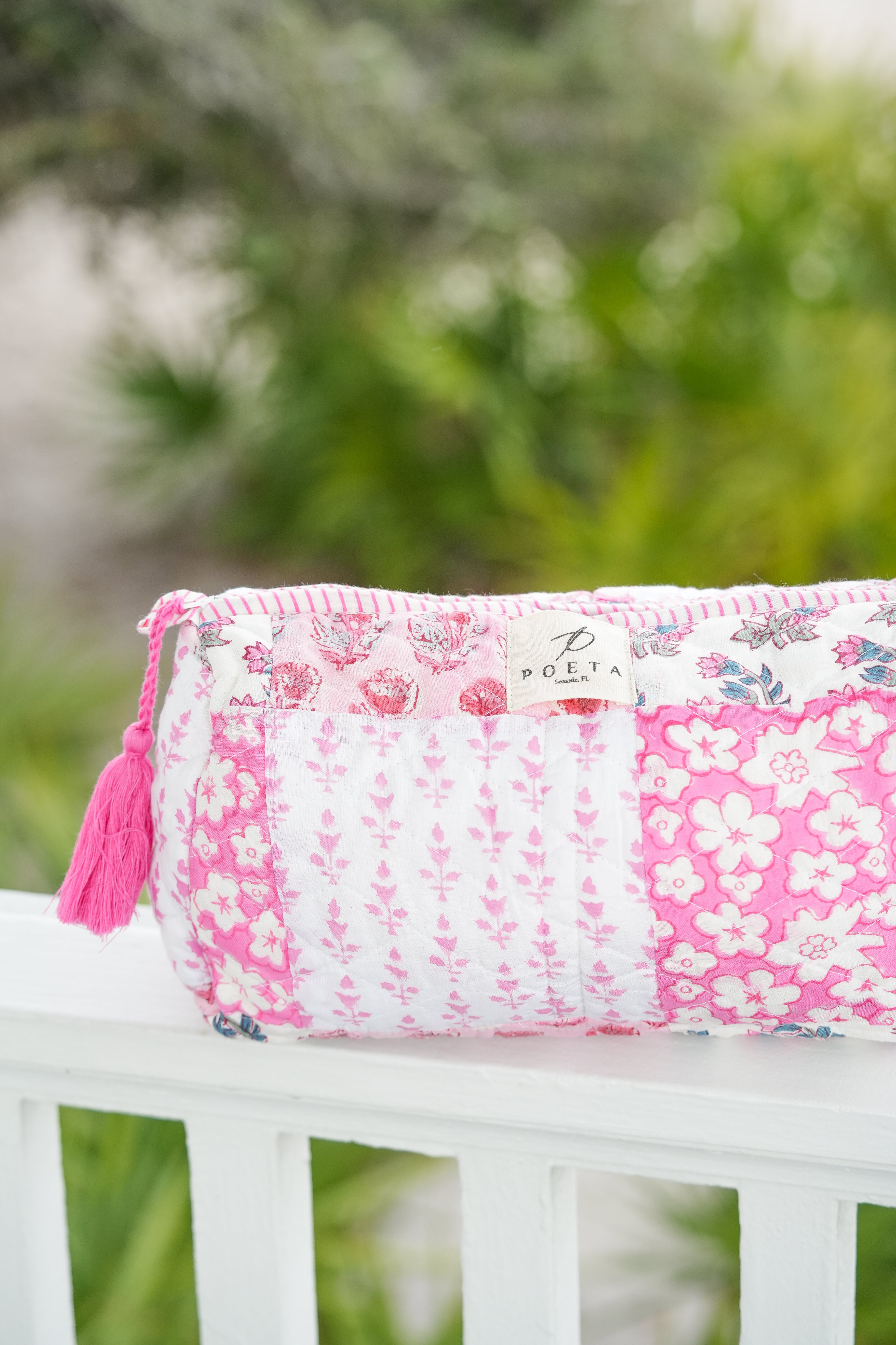 Aurora Patchwork Cosmetic Bag