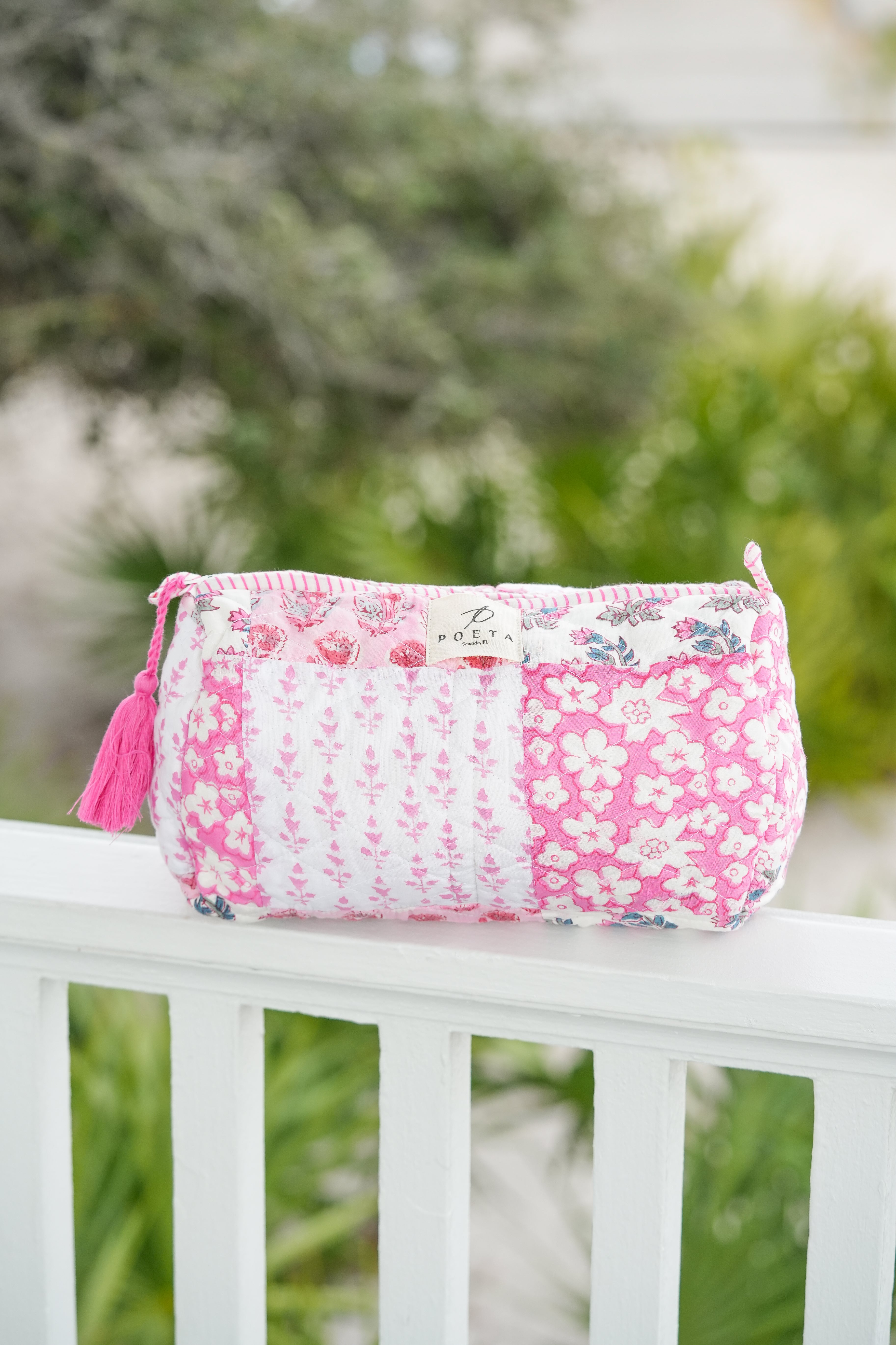 Aurora Patchwork Cosmetic Bag