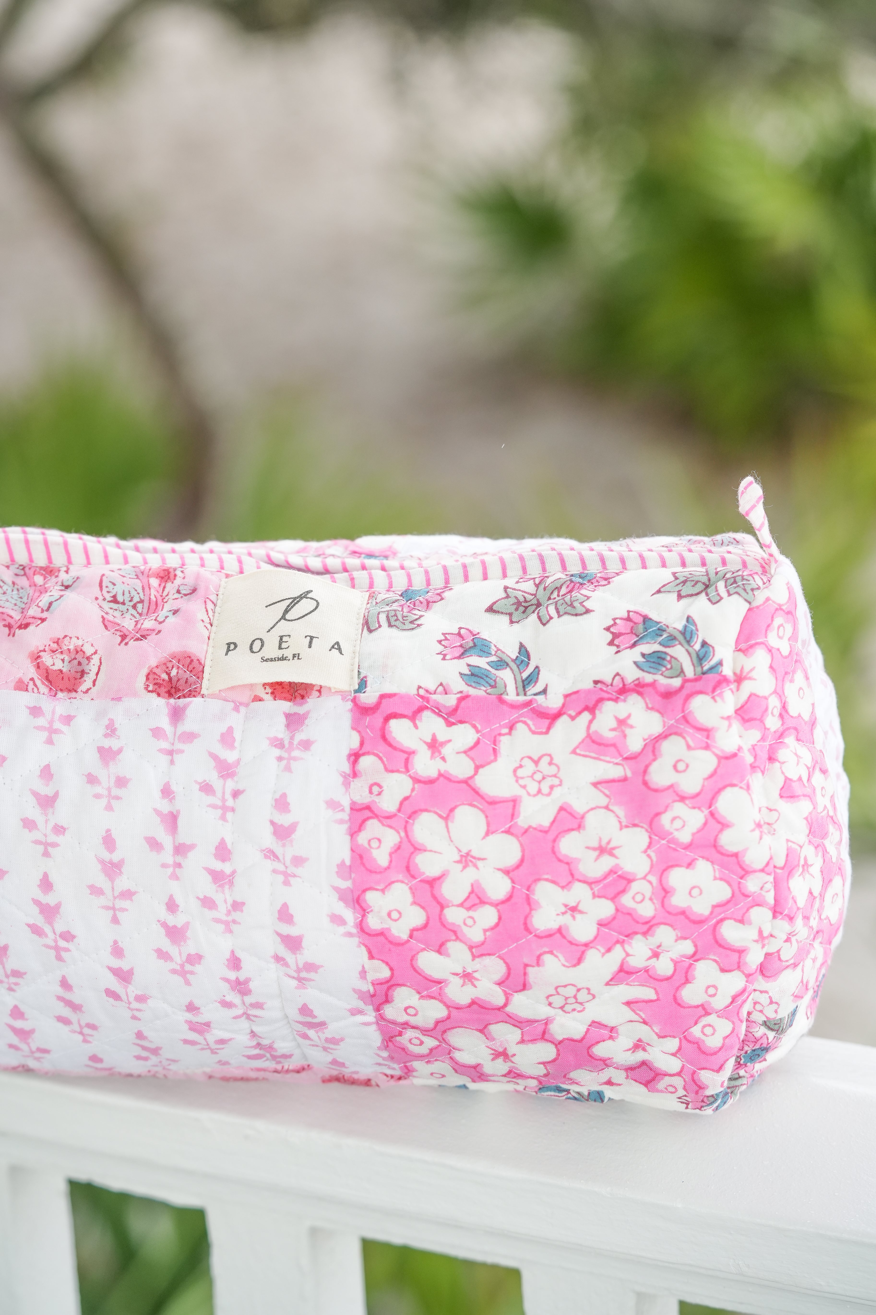 Aurora Patchwork Cosmetic Bag