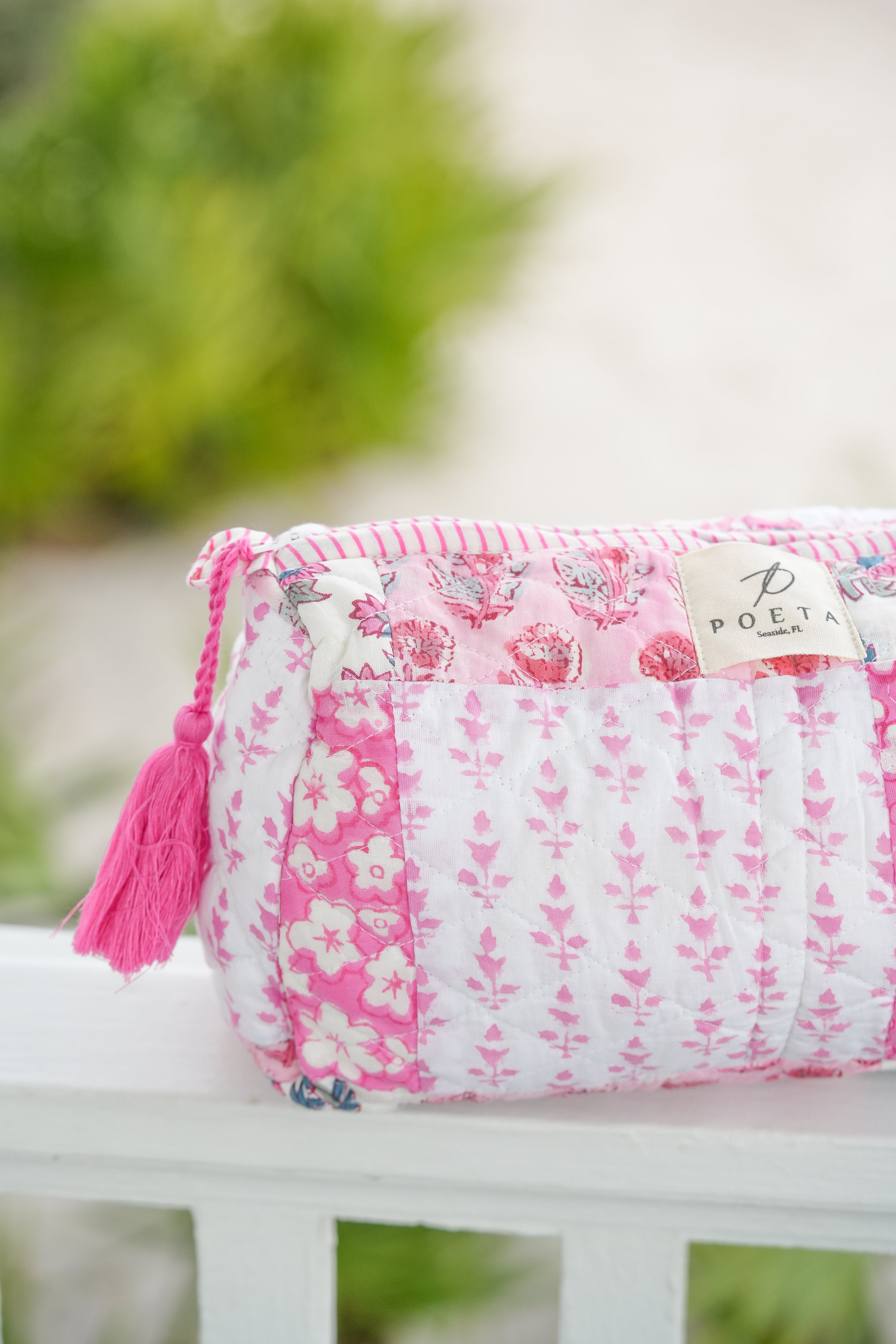 Aurora Patchwork Cosmetic Bag