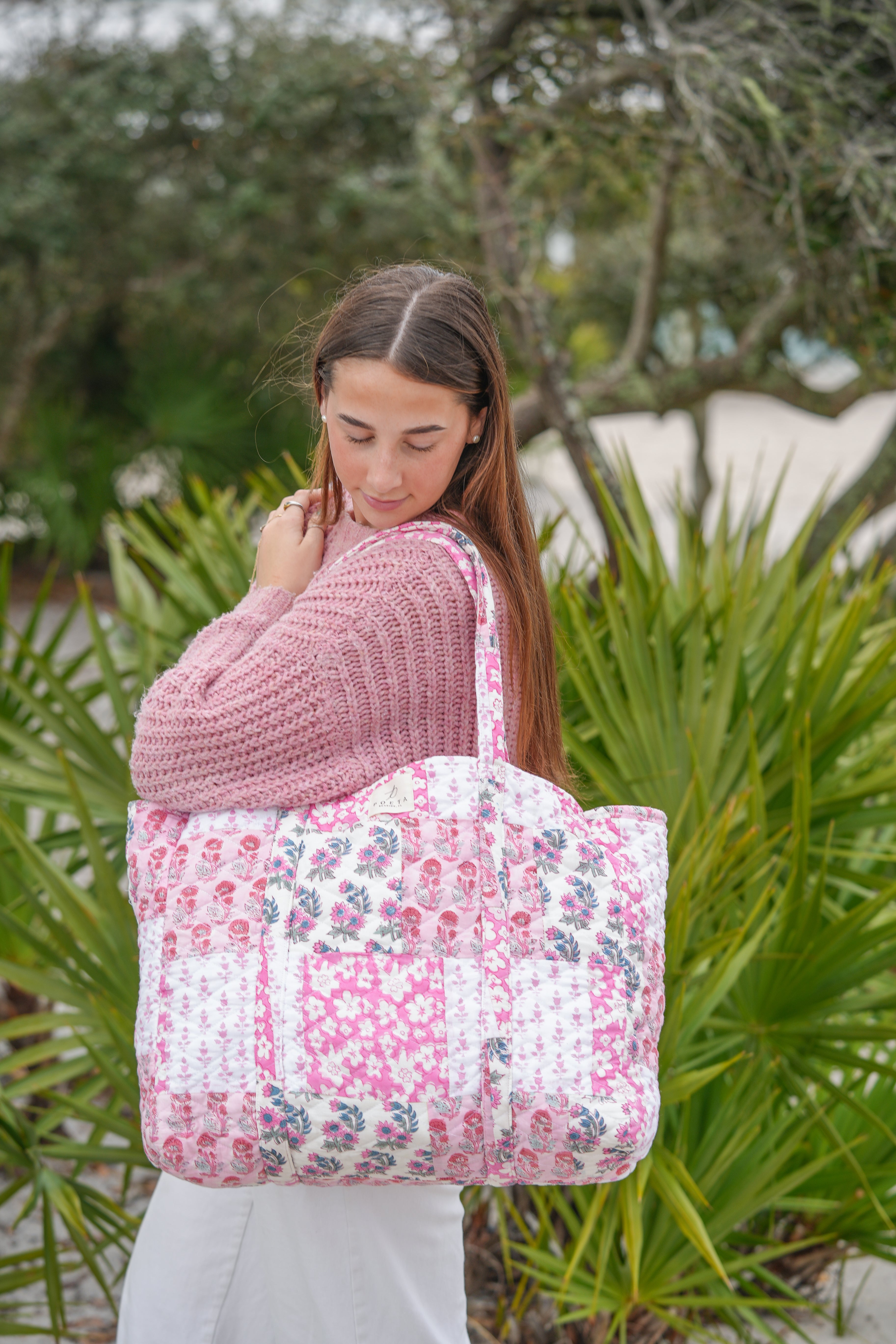 Aurora Patchwork Tote