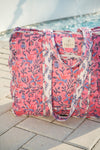 Tiger Lily Zipper Tote