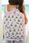 Ruffled Genoa Backpack