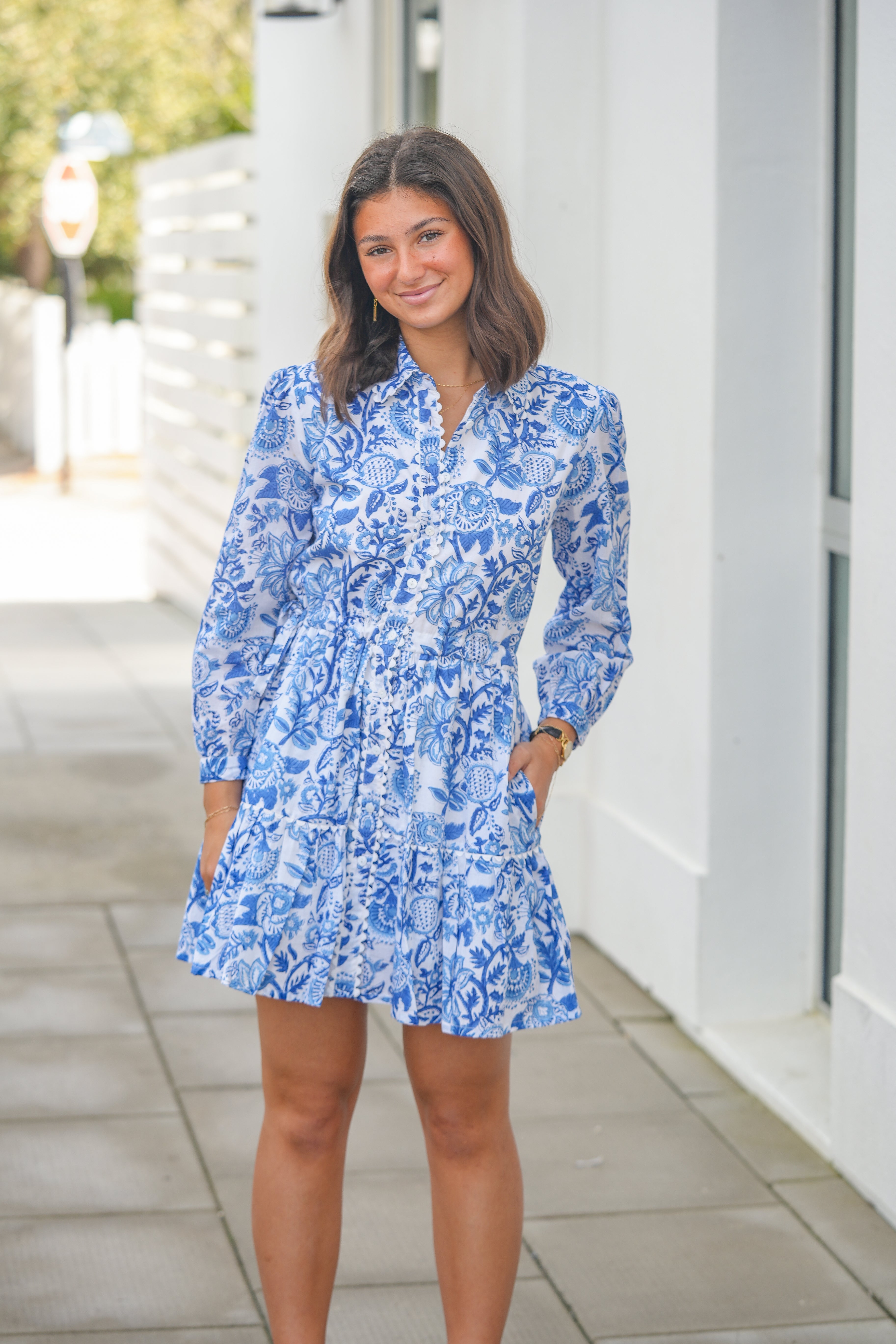Blue Meadow Dress