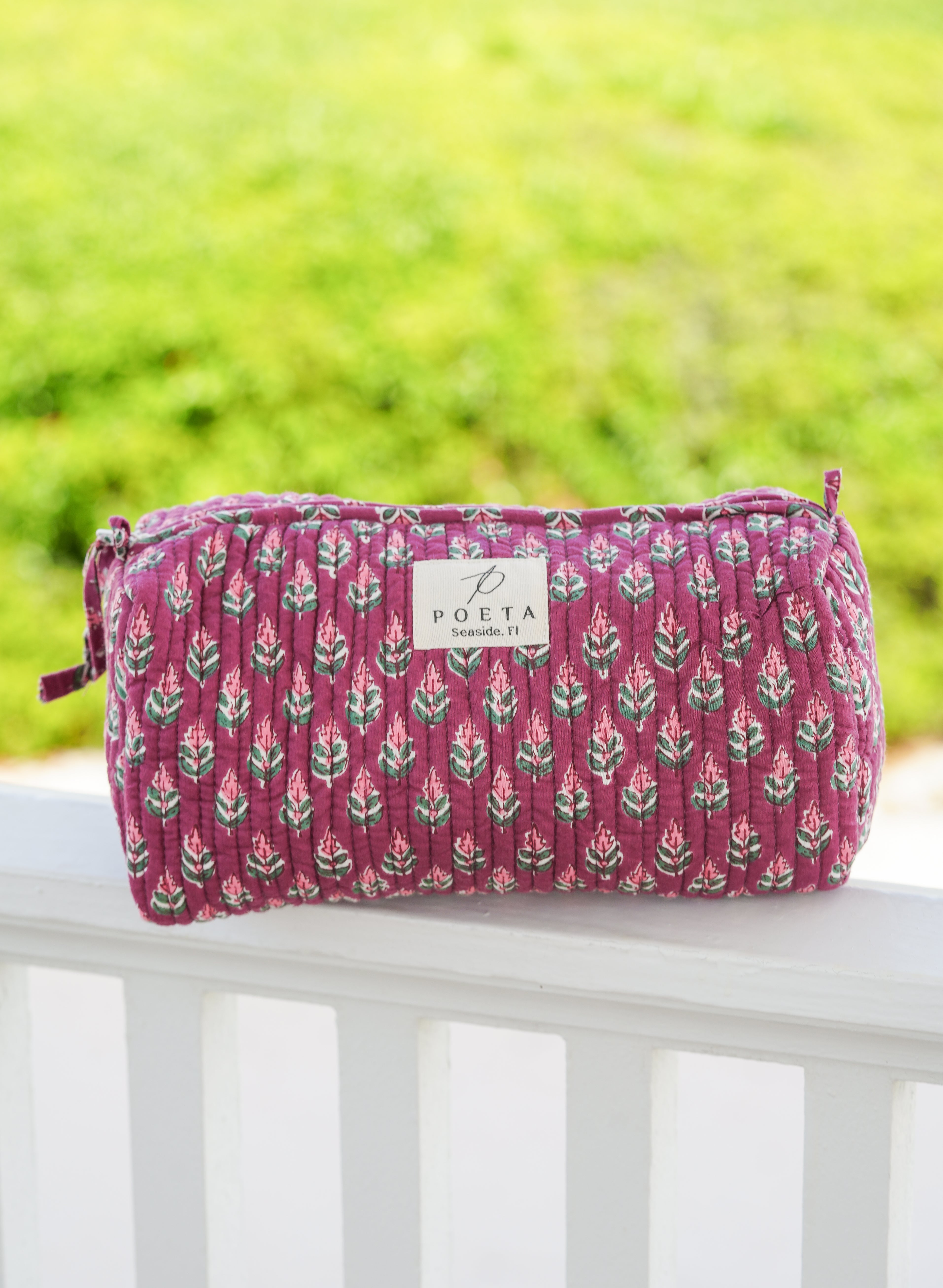 Pretty in Purple Cosmetic Bag